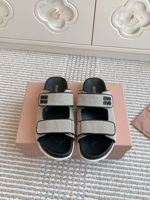 Miu Miu Woven Slide Sandals - Comfortable & Stylish Summer Essential 1 Miu Miu Woven Slide Sandals - Comfortable & Stylish Summer Essential