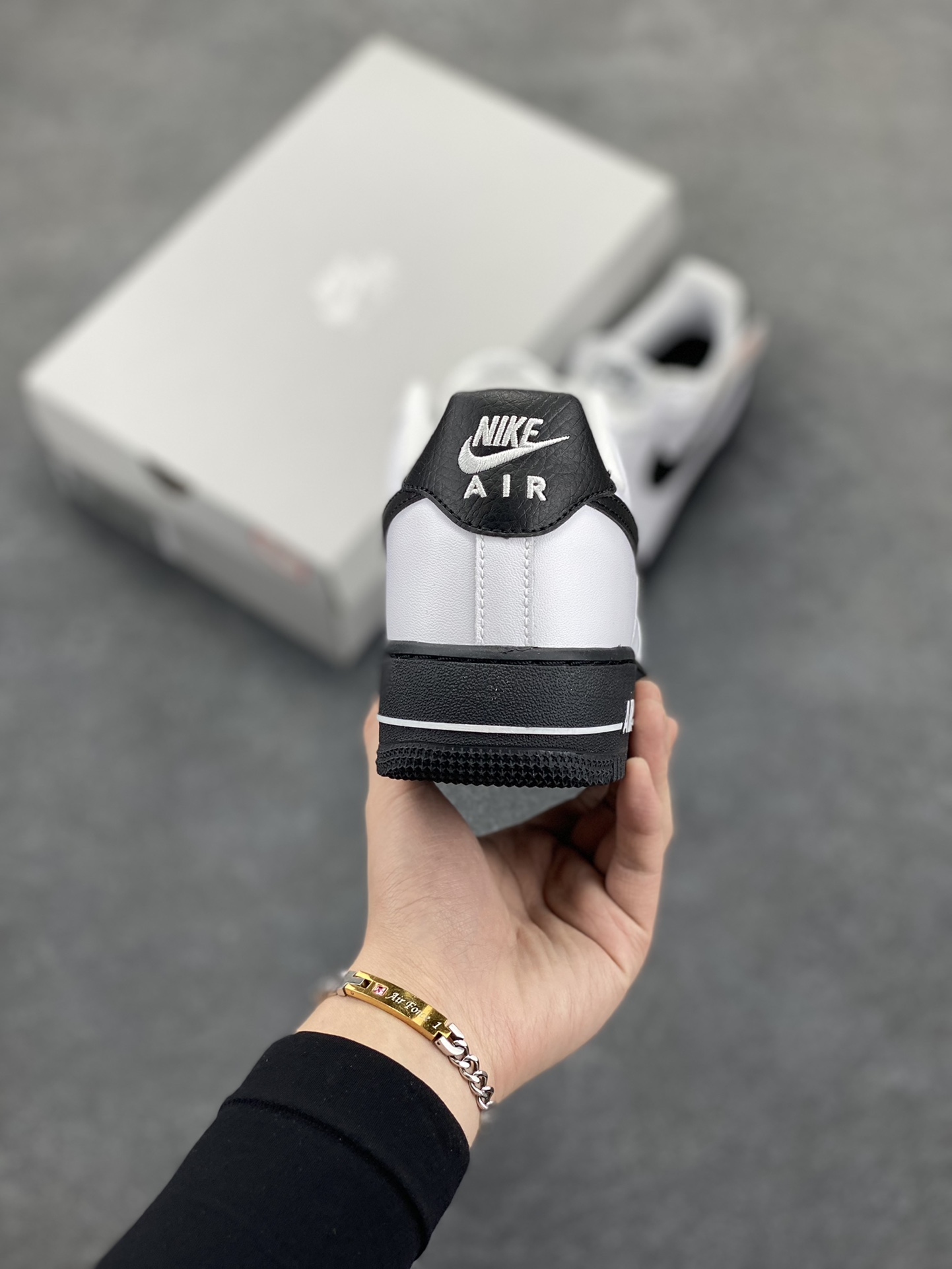 图片[4]-福利特价 Nike Air Force 1 Low 大学白黑 空军一号低帮运动休闲板鞋 原装级别 原楦头原纸板 打造纯正空军版型#专注外贸渠道 全掌内置蜂窝气垫 #原盒配件 原厂中底钢印、拉帮完美 货号：CK7663-101 尺码：36 36.5 37.5 38 38.5 39 40 40.5 41 42 42.5 43 44 44.5 45-选品中心