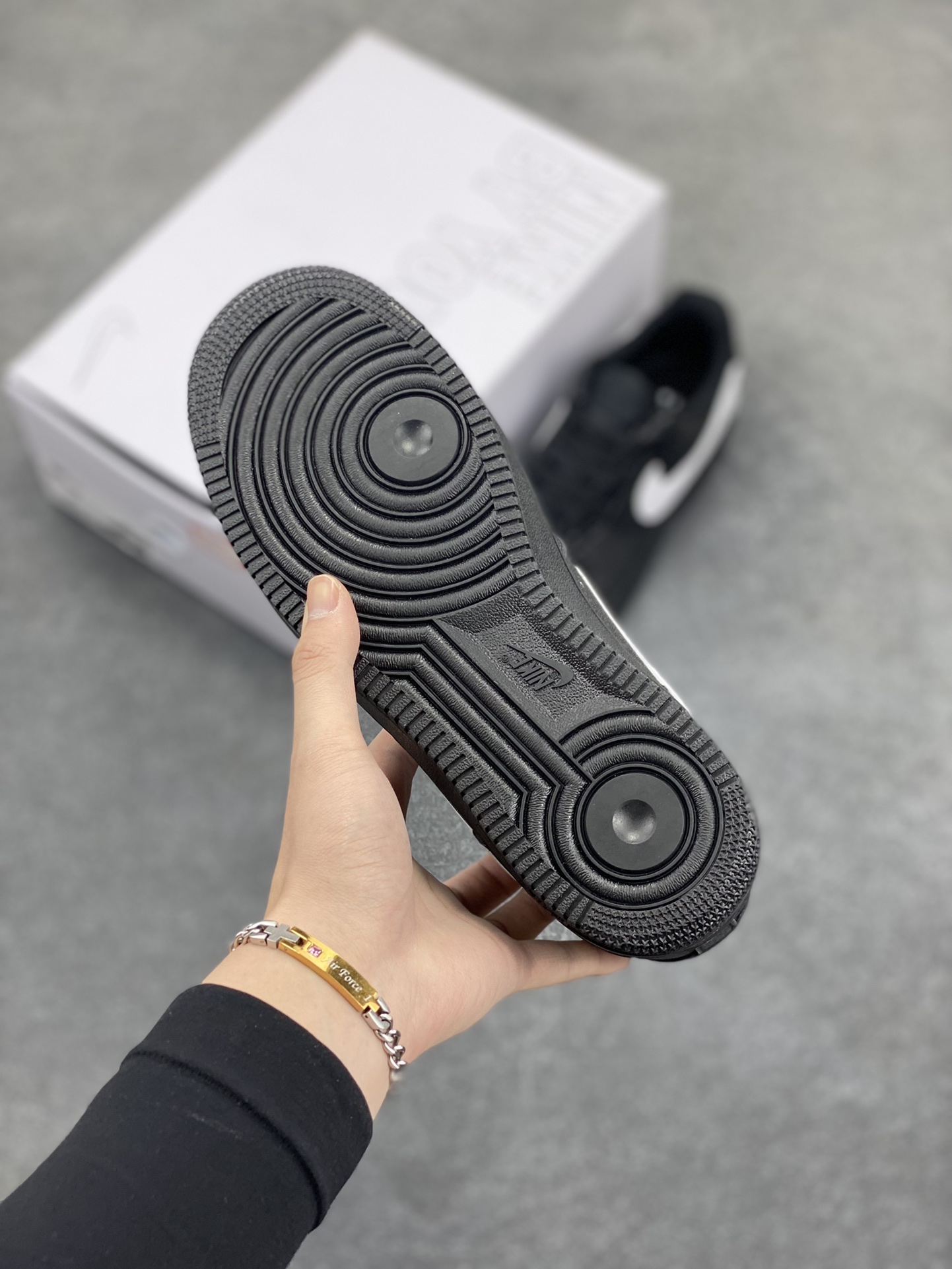 图片[5]-NK Air Force 1‘07 Low 定制款抽屉盒 空军一号低帮休闲板鞋 定制皮料 原楦原纸板 纯正版型 高清洁度 内置全掌气垫 货号：CW2288-111 尺码：36 36.5 37.5 38 38.5 39 40 40.5 41 42 42.5 43 44 44.5 45-选品中心