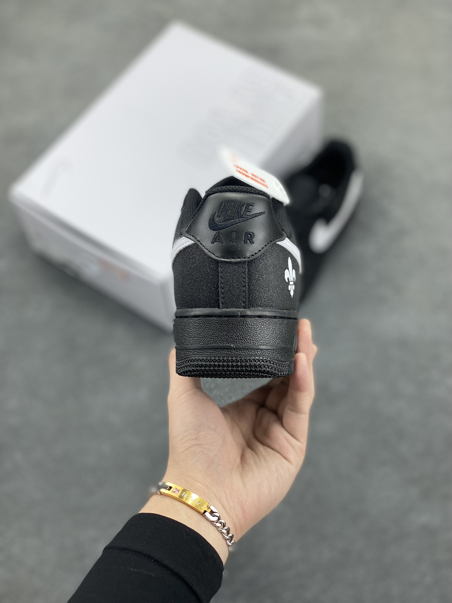 图片[4]-NK Air Force 1‘07 Low 定制款抽屉盒 空军一号低帮休闲板鞋 定制皮料 原楦原纸板 纯正版型 高清洁度 内置全掌气垫 货号：CW2288-111 尺码：36 36.5 37.5 38 38.5 39 40 40.5 41 42 42.5 43 44 44.5 45-选品中心