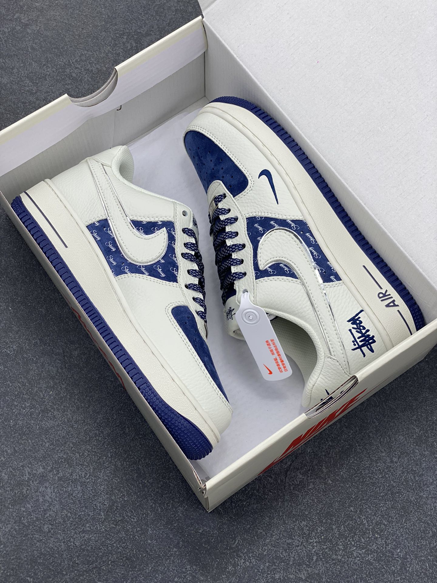 图片[9]-Nike Air Force 1 Low 空军一号低帮百搭休闲运动板鞋。柔软、弹性十足的缓震性能和出色的中底设计，横跨复古与现代的外型结合，造就出风靡全球三十多年的Force 1，直到今天还深受青睐。 货号：XZ6188-728 尺码：36 37.5 38 39 40 40.5 41 42 42.5 43 44 44.5 45-选品中心