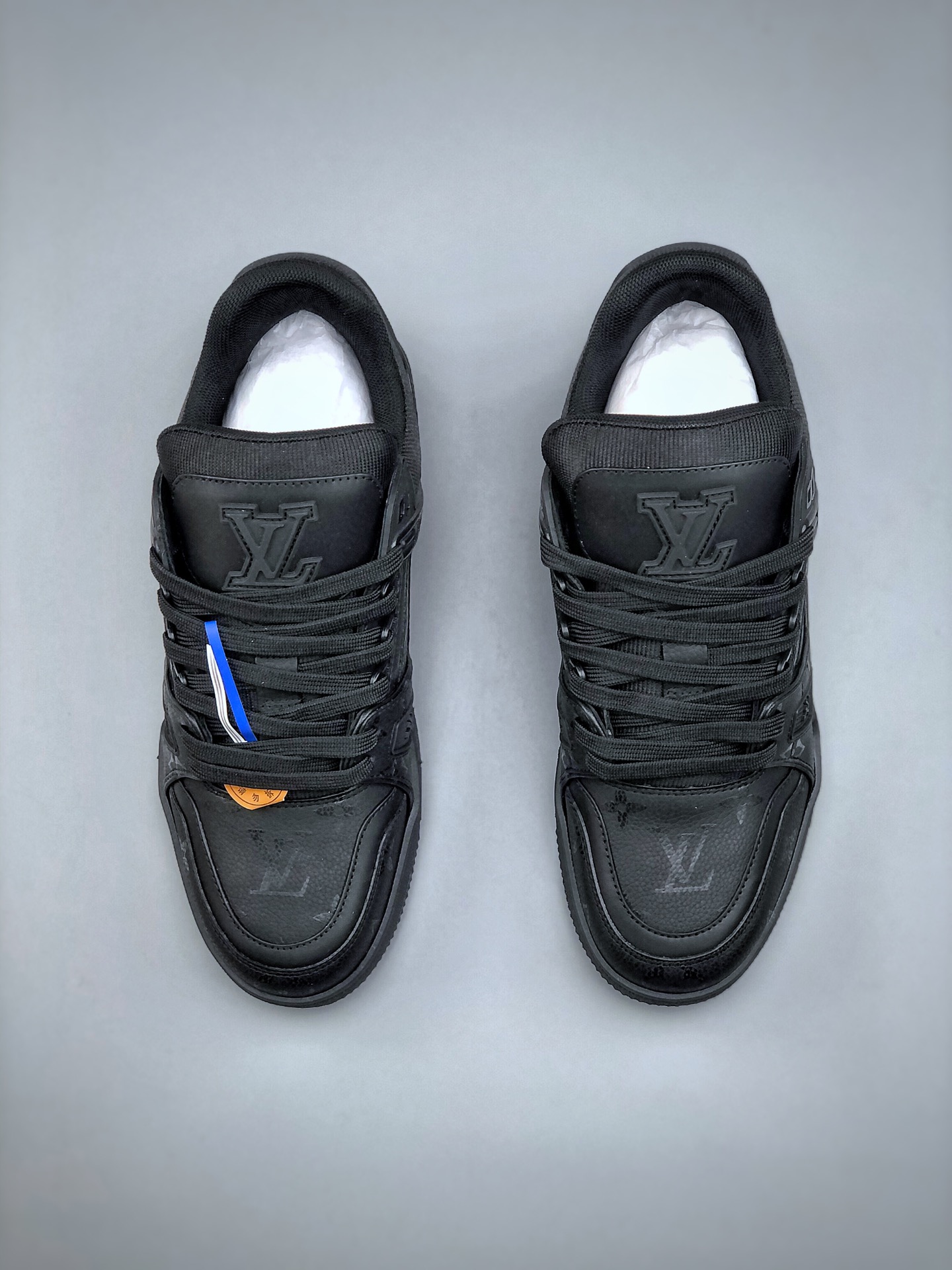 Louis Vuitton Trainer 2.0 Sneaker Low Black Monogram Leather Size 39-45 5 i1742337179 8680 4