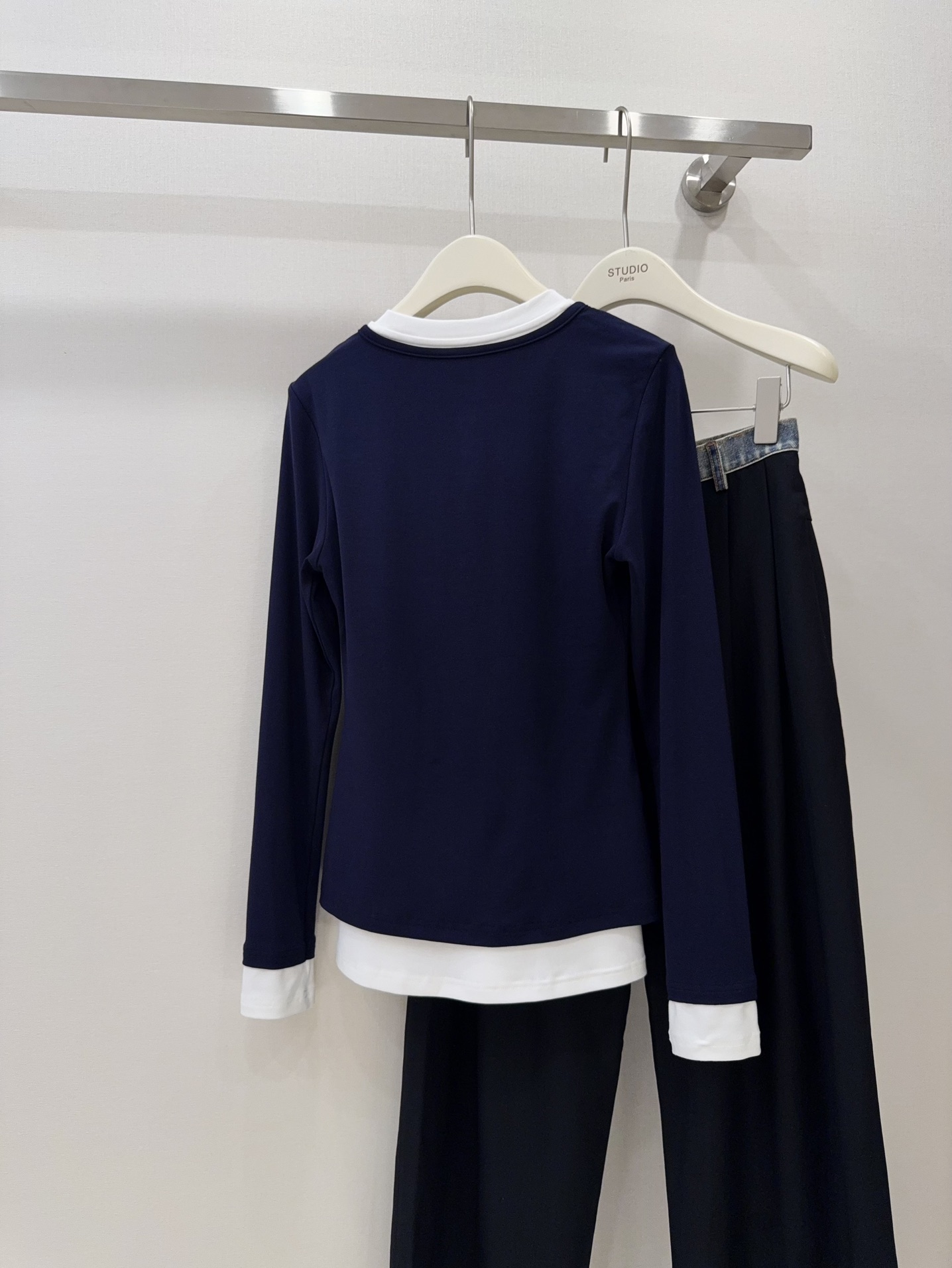 ANN ANDELMAN Women's Long Sleeve Slim Fit T-Shirt Casual Layered Henley Top 10 i1742375249 7660 8