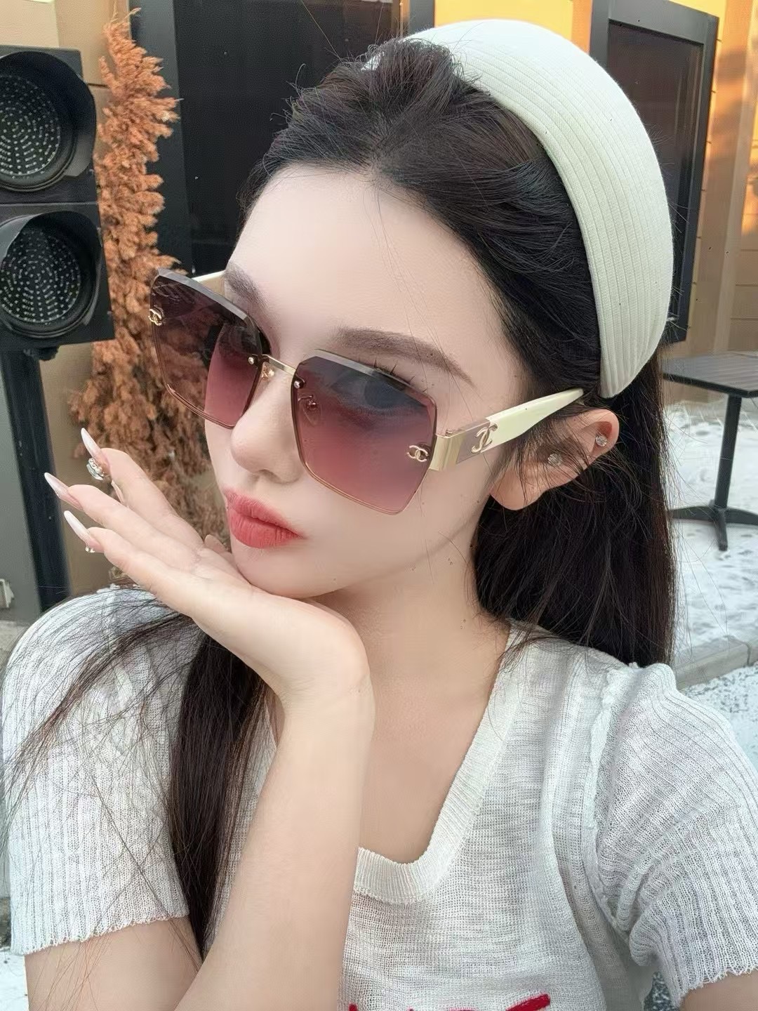  ‼️ 模特图 CHANE*🌸🌸🌸MODEL：CH8047🌸🌸🌸SIZE：62口16-145🌸🌸🌸