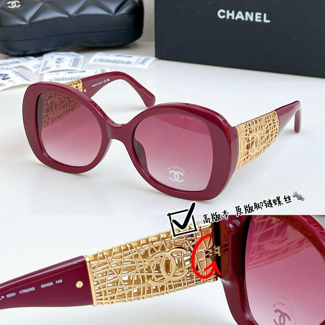  好货不怕晚 zp开模
CHANE* 原版螺丝
MODEL：CH5531
SIZE：53口20-140 