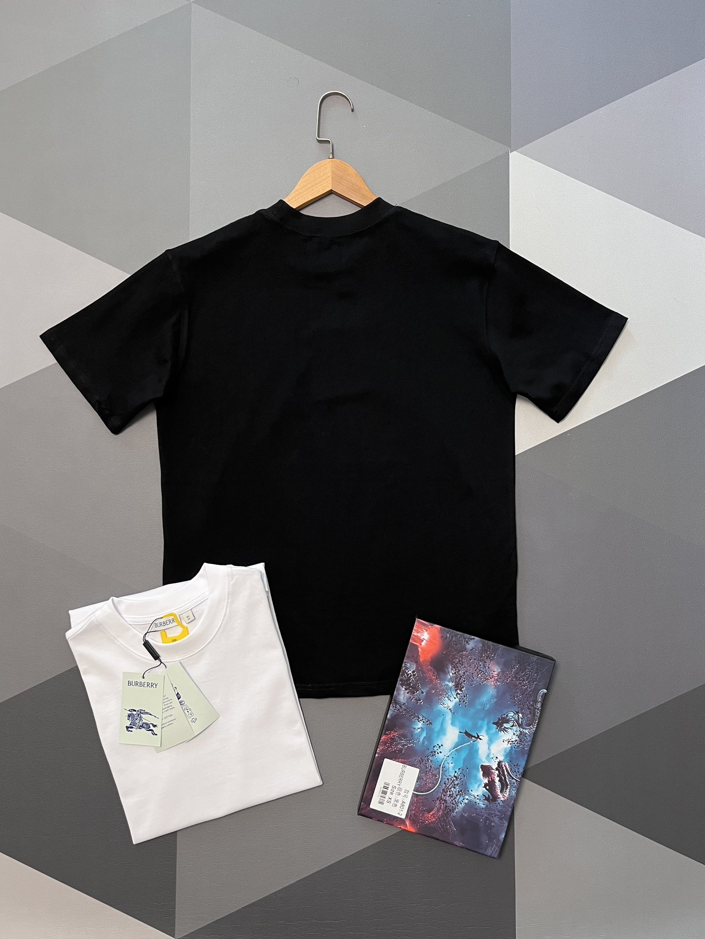 Burberry 2024 FW Applique Short Sleeve T-Shirt Classic Design Unisex 8 i1742429276 2076 3