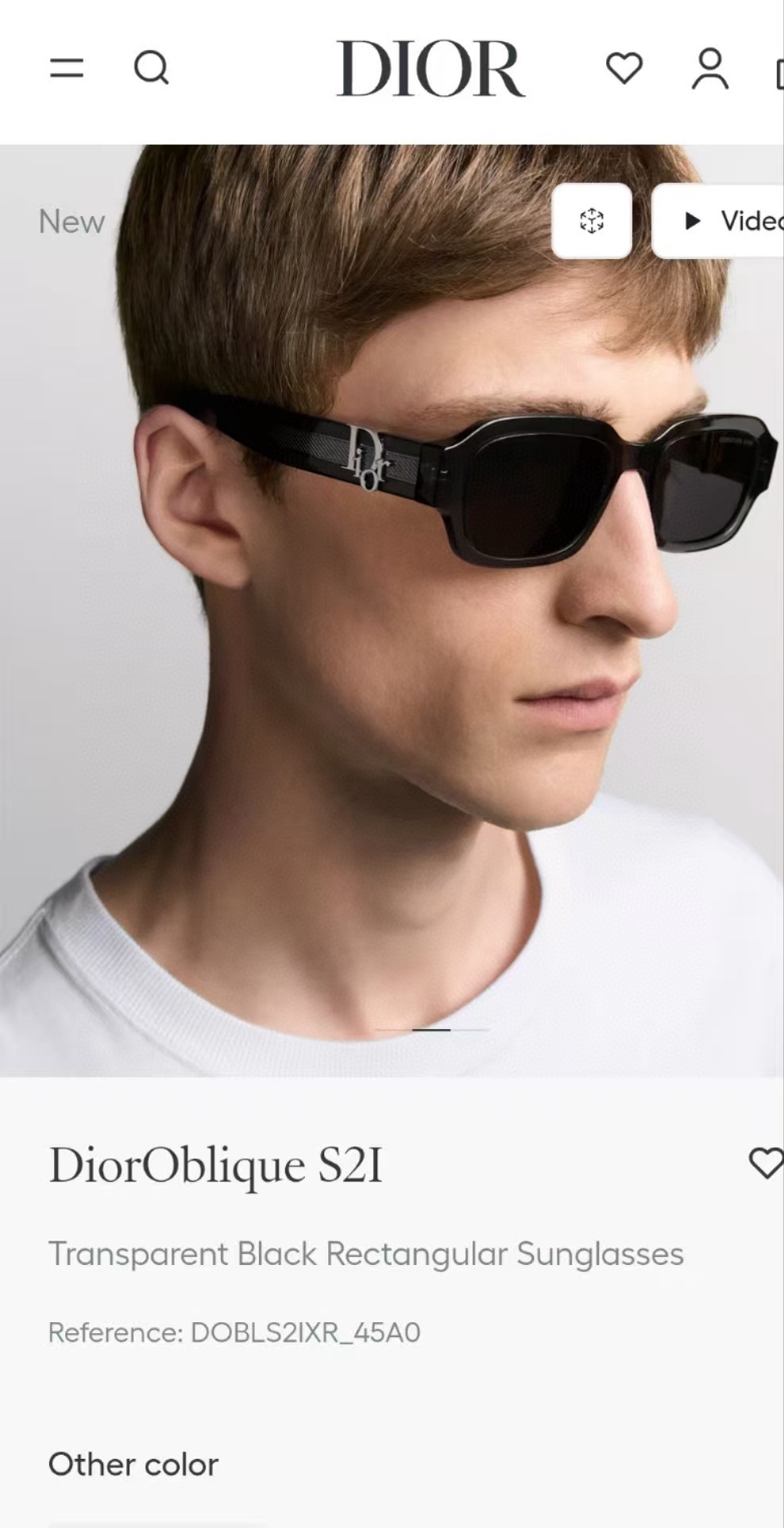 ‼️DIOR
MODEL：DiorOblique  S2I
SIZE：52口21-145