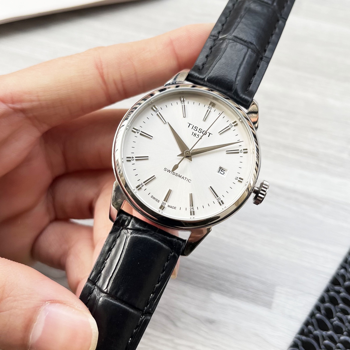 Luxury Blanche 1155 Wristwatch: Gold Steel, Mechanical Core, Sapphire Glass, High Tastes - 图片 6