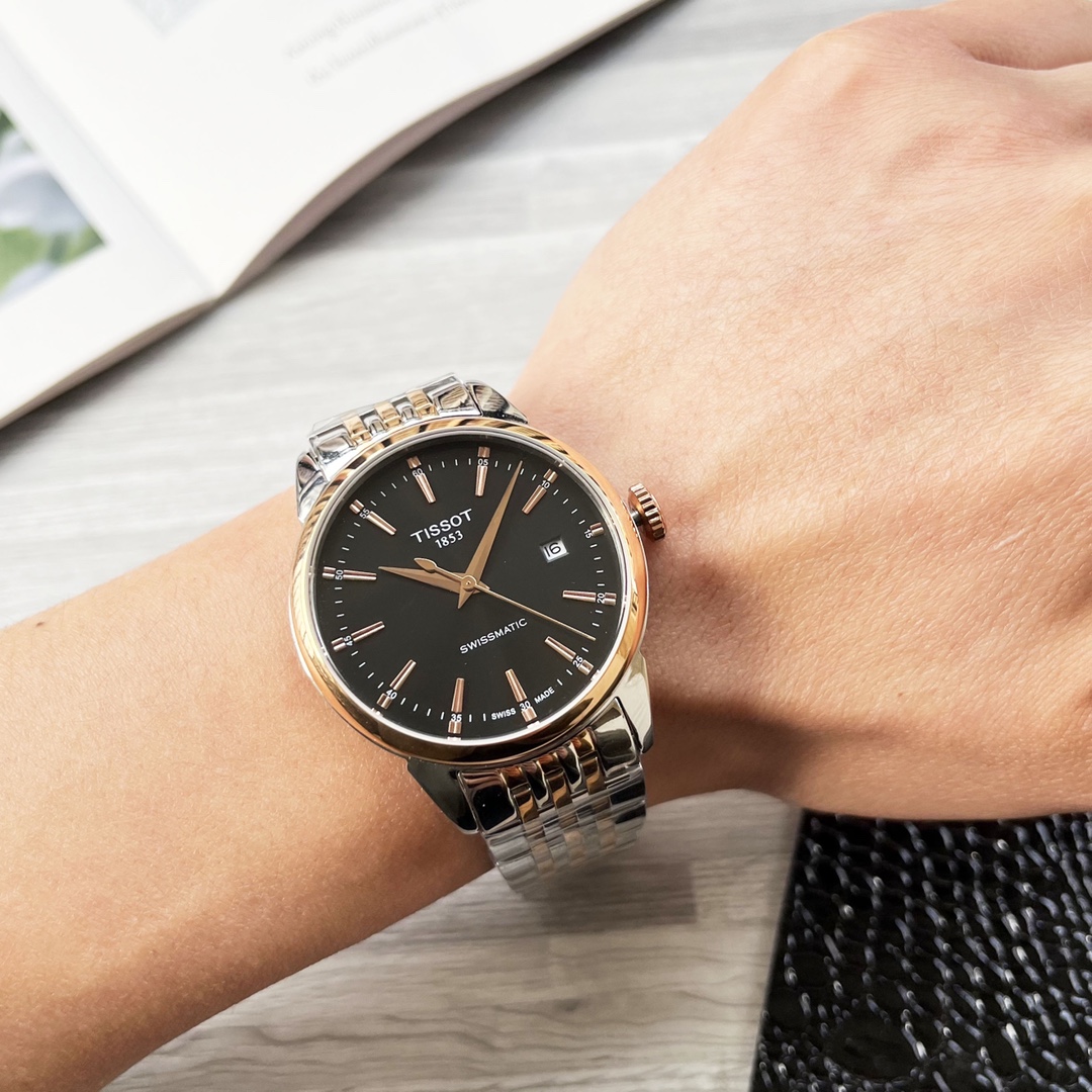 Luxury Blanche 1155 Gold Steel Wristwatch with Unique Design and Mechanical Core - 图片 2