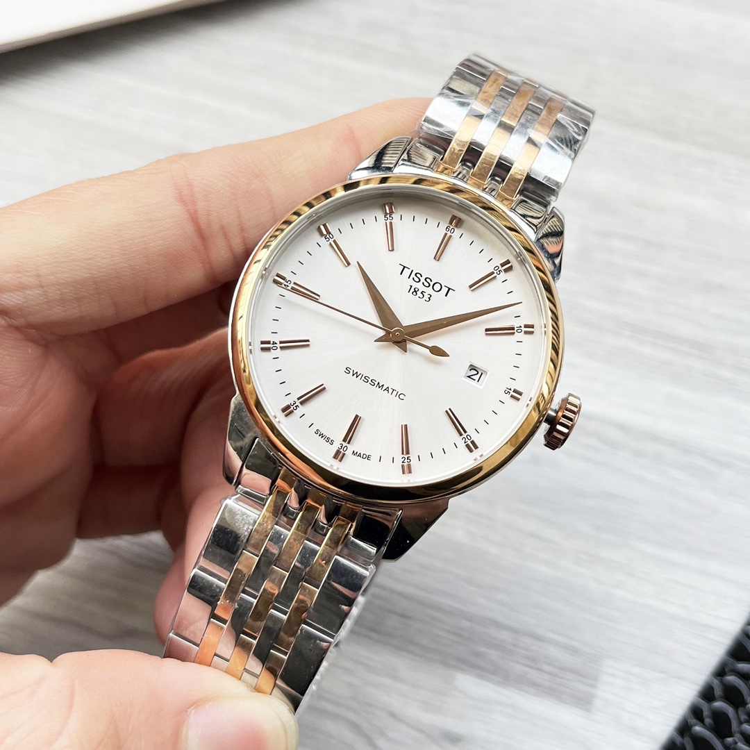 Luxury Blanche 1155 Gold Steel Wristwatch with Unique Design and Mechanical Core - 图片 7
