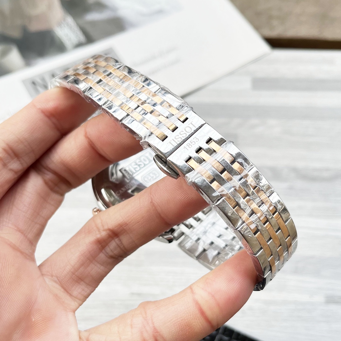 Luxury Blanche 1155 Gold Steel Wristwatch with Unique Design and Mechanical Core - 图片 9