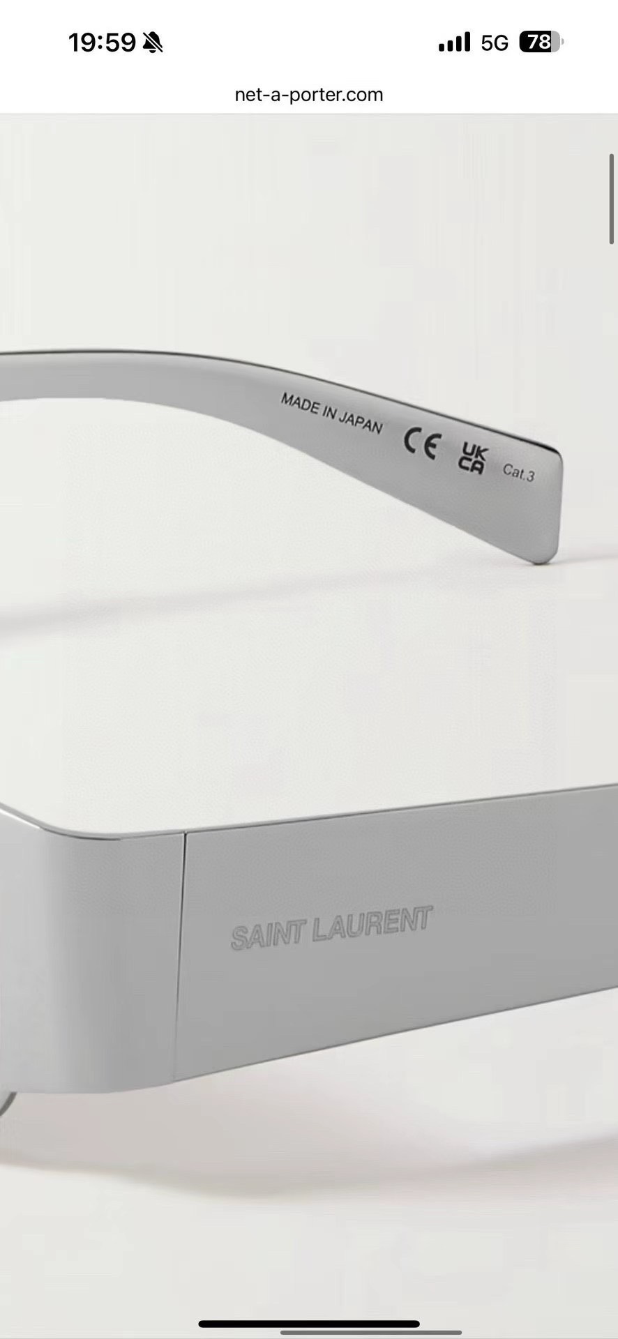 ‼️ 官网图 SAINT LAUREN*💫💫💫MODEL：SL 738 💫💫💫SIZE：57口15-1
