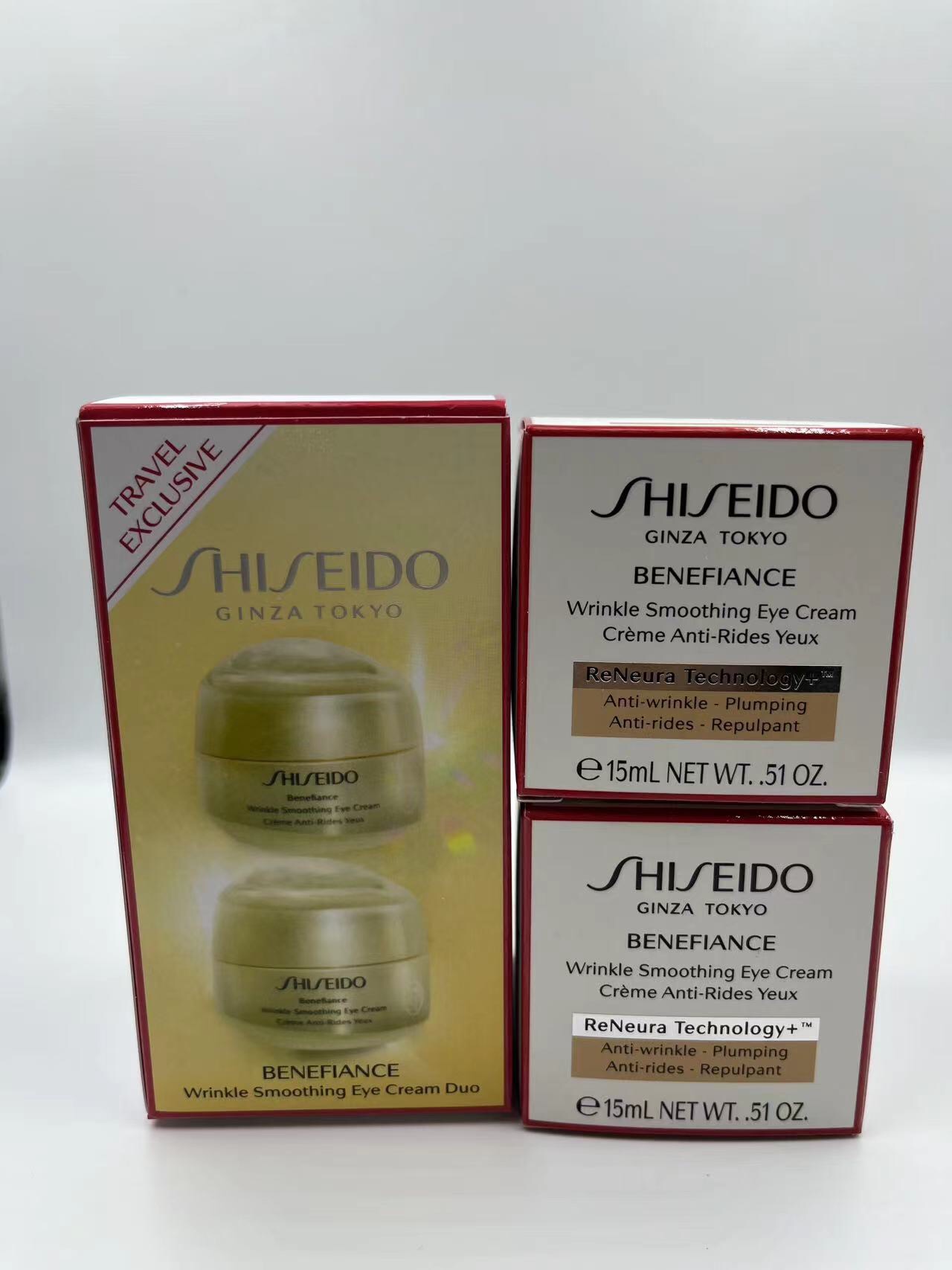 32 ¡Ajuste de precio! (Nota del pedido: Crema de ojos Shiseido Benifance) (Juego de 2 cremas de ojos Shiseido Benifance…