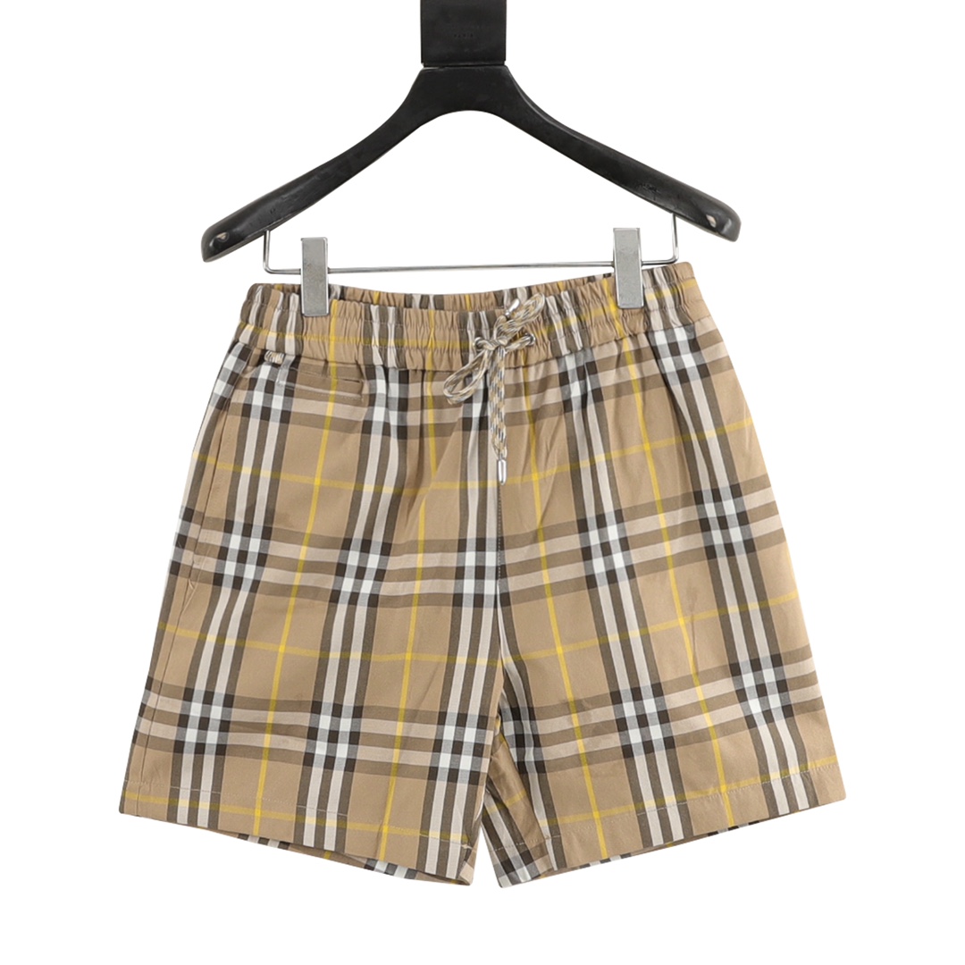 Los nuevos shorts de playa a cuadros de Burberry/Burberry están confeccionados con tejidos originales hechos a medida. …
