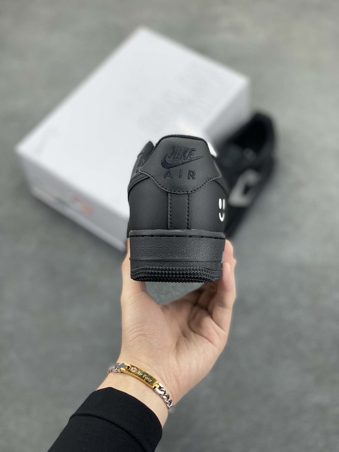 图片[4]-NK Air Force 1‘07 Low 定制款抽屉盒 空军一号低帮休闲板鞋 定制皮料 原楦原纸板 纯正版型 高清洁度 内置全掌气垫 货号：CW2288-111 尺码：36 36.5 37.5 38 38.5 39 40 40.5 41 42 42.5 43 44 44.5 45-选品中心