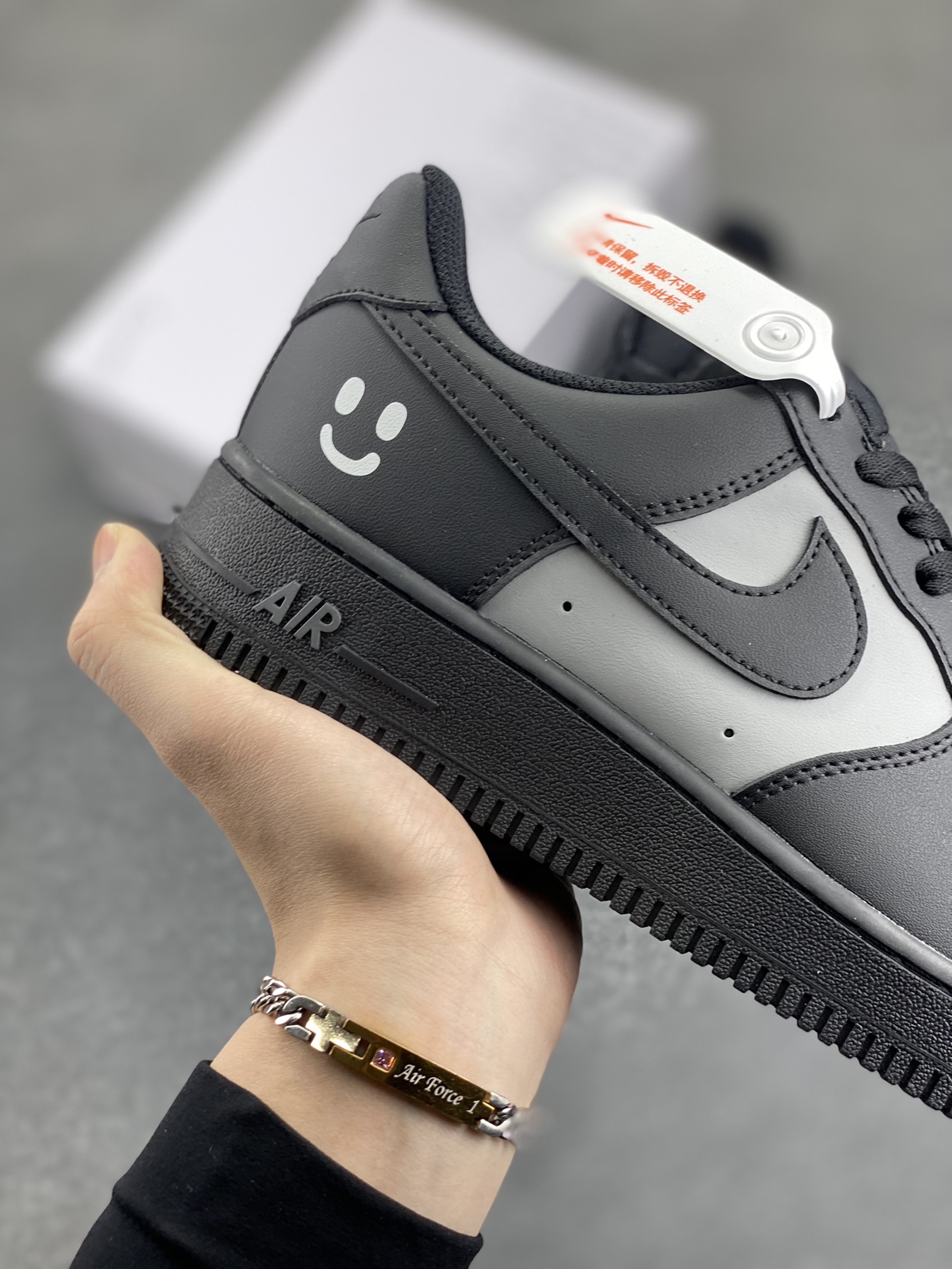 图片[6]-NK Air Force 1‘07 Low 定制款抽屉盒 空军一号低帮休闲板鞋 定制皮料 原楦原纸板 纯正版型 高清洁度 内置全掌气垫 货号：CW2288-111 尺码：36 36.5 37.5 38 38.5 39 40 40.5 41 42 42.5 43 44 44.5 45-选品中心
