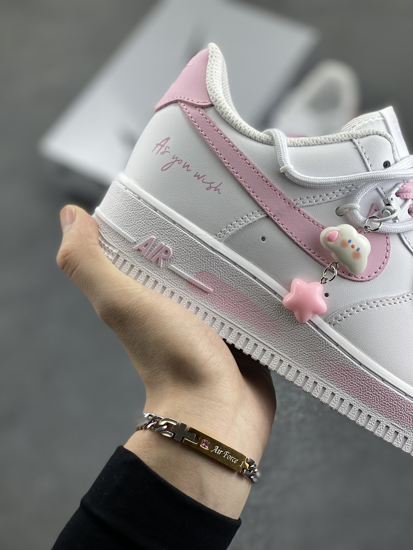 图片[6]-Nike Air Force 1 Low’07 海桃潮汐 空军一号绑带低帮休闲板鞋 定制皮料 定制鞋盒 配件齐全 原楦原纸板 纯正空军版型 内置全掌气垫 货号：CQ2288-802 尺码：36 36.5 37.5 38 38.5 39 40 40.5 41 42 42.5 43 44 44.5 45-选品中心