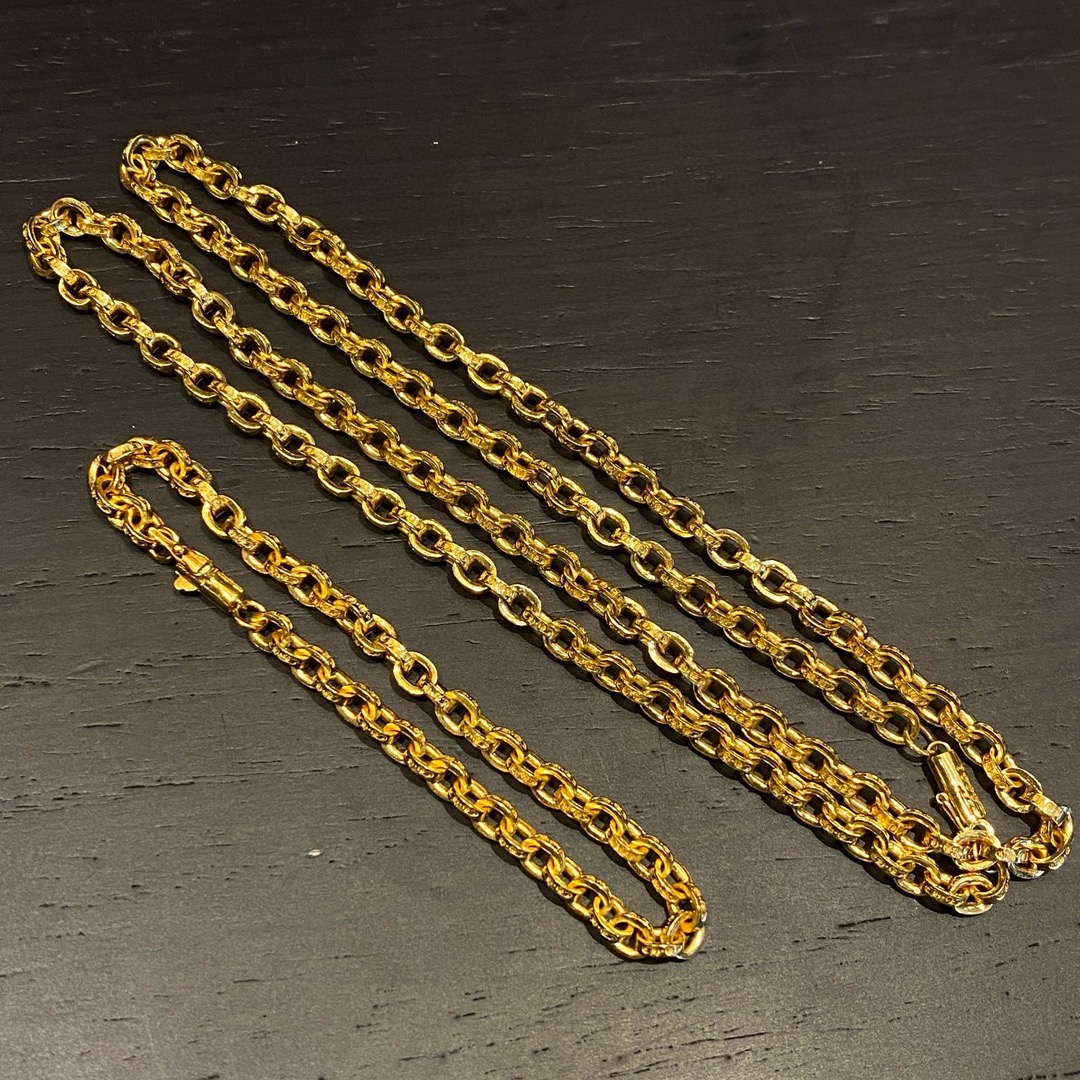 NO:575489,Necklace 85 Bracelet Chrome Hearts Gold Plating Perfect Replica Engraving CH Necklace/Bracelet, Jewelry Boutique, Chrome Hearts,necklace,bracelet,gold plating19860909项链85手链 克罗心镀金 完美复刻版 刻字CH项链/手链,饰品精品,chrome hearts,necklace,bracelet,gold plating,Jewelry