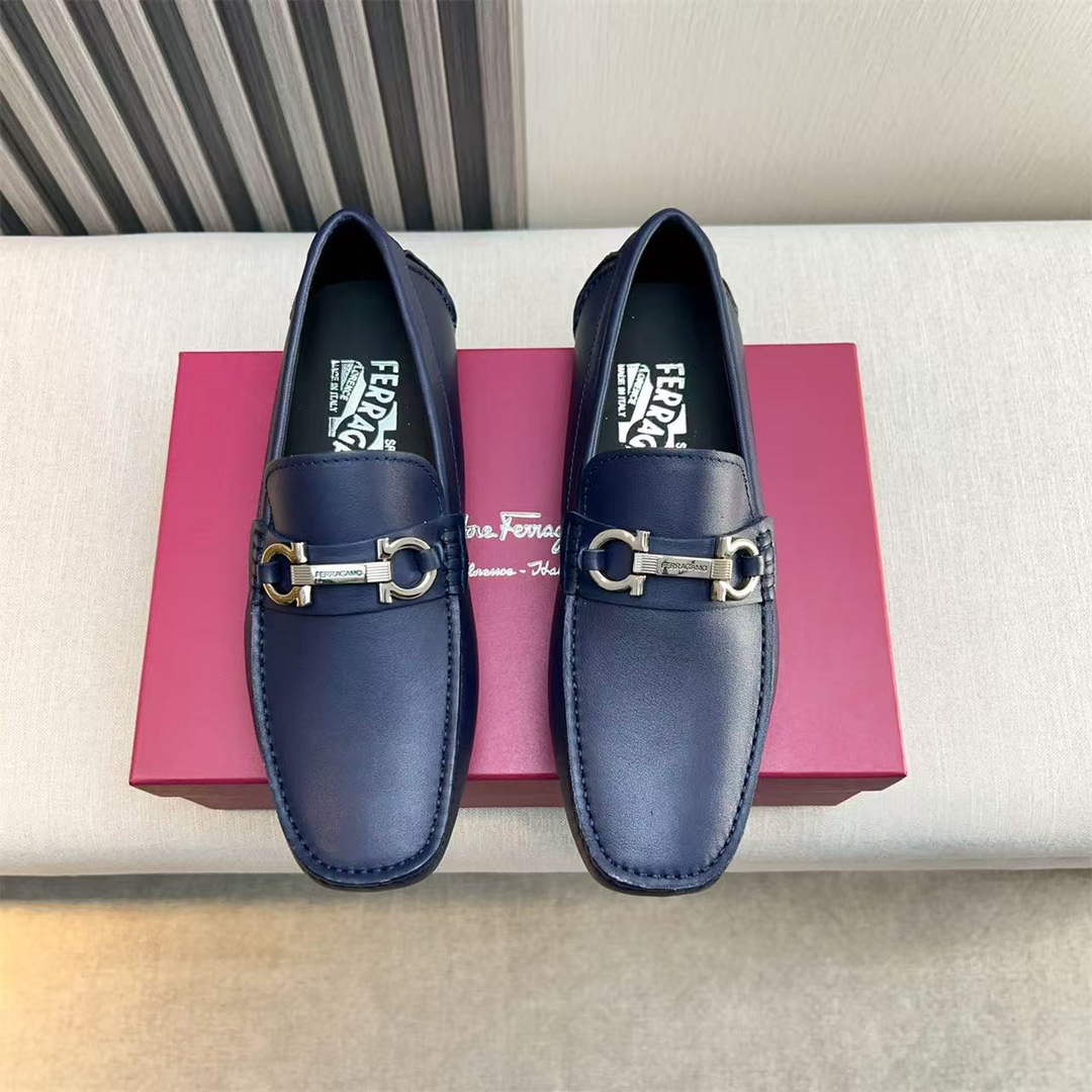 NO:593337,Ferragamo new high-end quality black cowhide leather lining size 38-45, loafers, ferragamo, loafers, cowhide19860909Ferragamo 新款高端品质 黑色牛皮牛皮内里 尺码38-45,乐福鞋皮鞋,ferragamo,loafers,cowhide,Women's Shoes