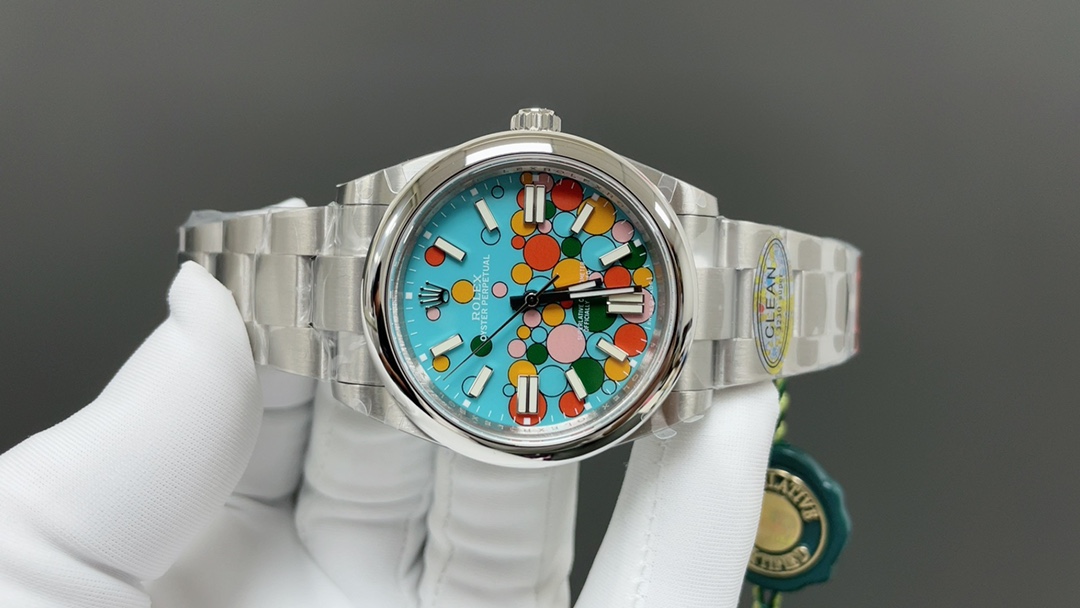 Rolex 劳力士 蚝式恒动系列 3230机芯 ，斜边凌角边面钉，细节拉满 。36-41mm
