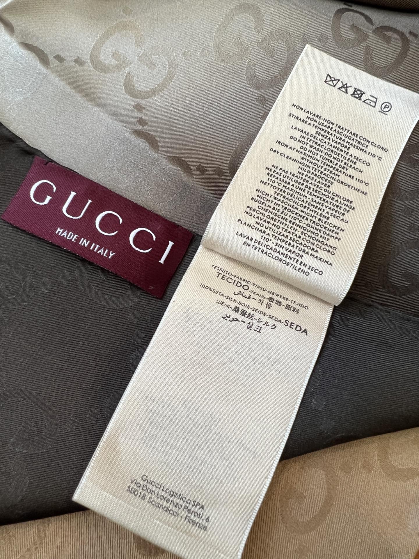 [Gucci Scarves]Trademark details