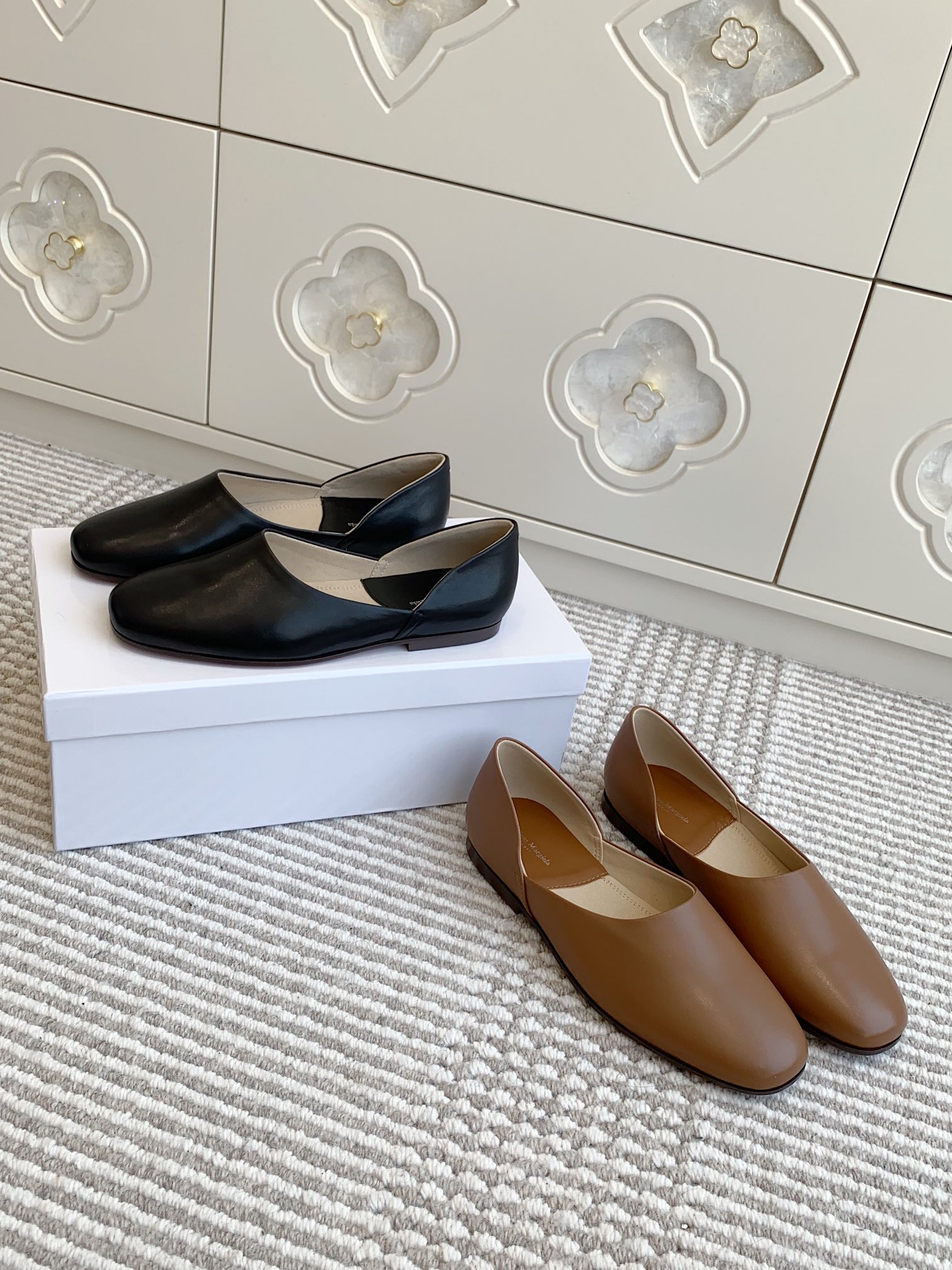 NO:222580,————MM6·Ballet single shoes·35-40, single shoes,masion margiela19860909————MM6·芭蕾舞单鞋·35-40,单鞋,masion margiela,Women's Shoes