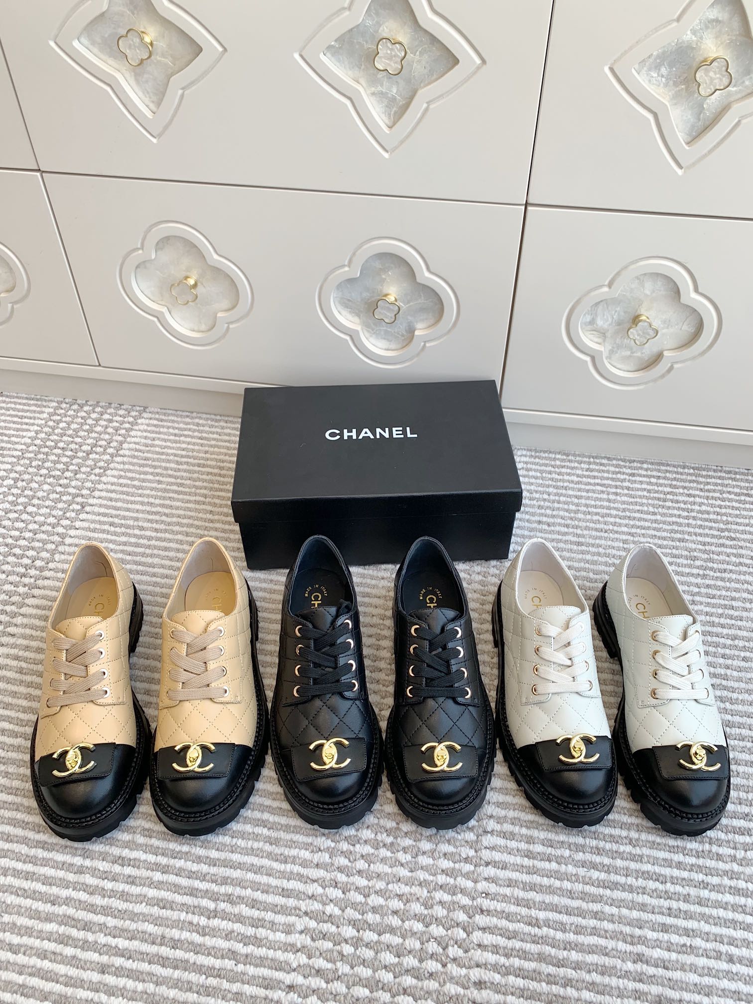 NO:222590,———Chanel·Thick-soled loafers·35-41,Loafers,chanel,loafers19860909————Chanel·厚底乐福鞋·35-41,乐福鞋,chanel,loafers,Women's Shoes