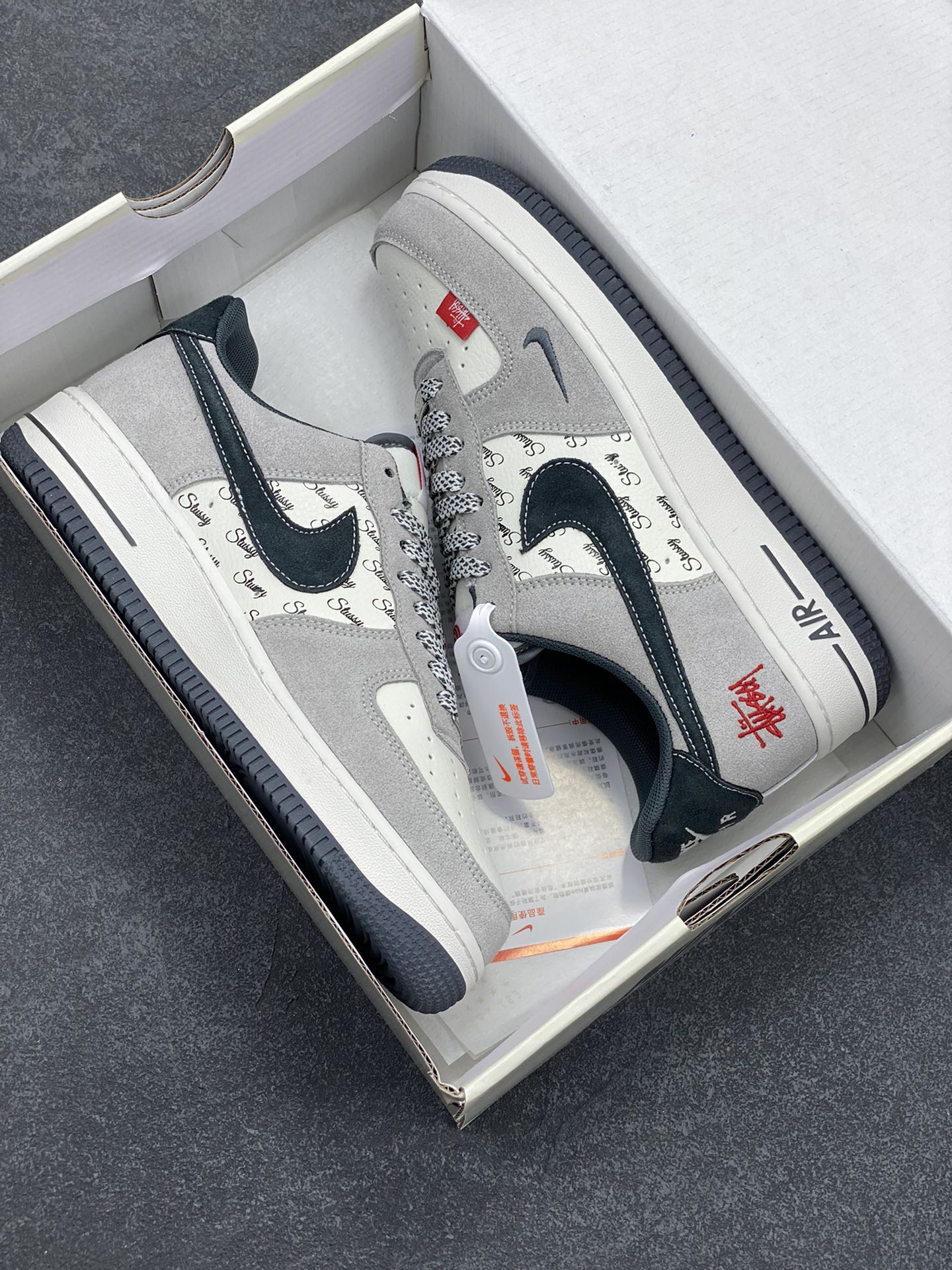 图片[9]-Nike Air Force 1 Low 空军一号低帮百搭休闲运动板鞋。柔软、弹性十足的缓震性能和出色的中底设计，横跨复古与现代的外型结合，造就出风靡全球三十多年的Force 1，直到今天还深受青睐。 货号：XS1958-508 尺码：36 36.5 37.5 38 38.5 39 40 40.5 41 42 42.5 43 44 44.5 45-选品中心