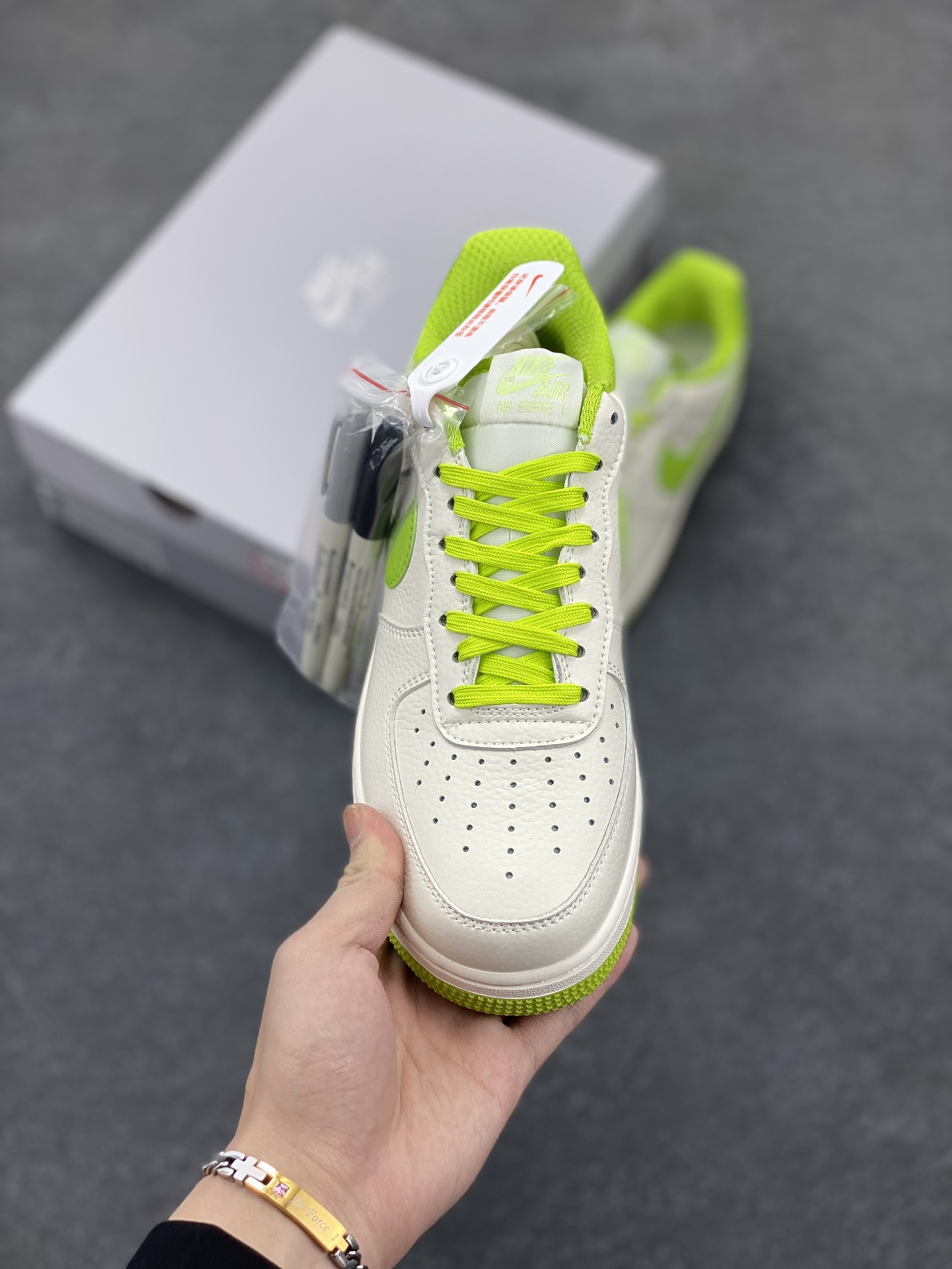 图片[2]-小红书爆款  Nike Air Force 1 Low \’07 “米青色”配色低帮空军一号休闲板鞋 定制皮料 原楦原纸板 纯正空军版型 高清洁度 内置全掌气垫  货号：PR0026-312 尺码：36 36.5 37.5 38 38.5 39 40 40.5 41 42 42.5 43 44 44.5 45-选品中心