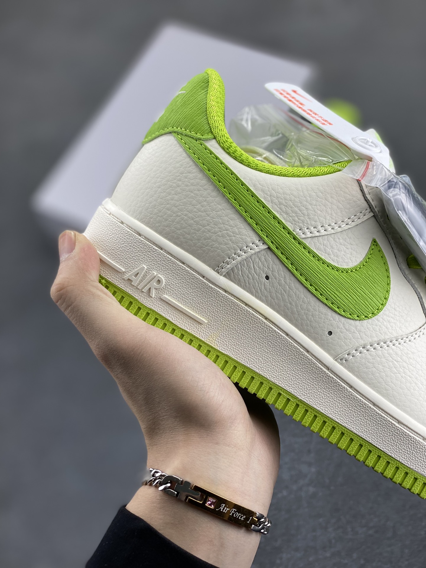 图片[6]-小红书爆款  Nike Air Force 1 Low \’07 “米青色”配色低帮空军一号休闲板鞋 定制皮料 原楦原纸板 纯正空军版型 高清洁度 内置全掌气垫  货号：PR0026-312 尺码：36 36.5 37.5 38 38.5 39 40 40.5 41 42 42.5 43 44 44.5 45-选品中心