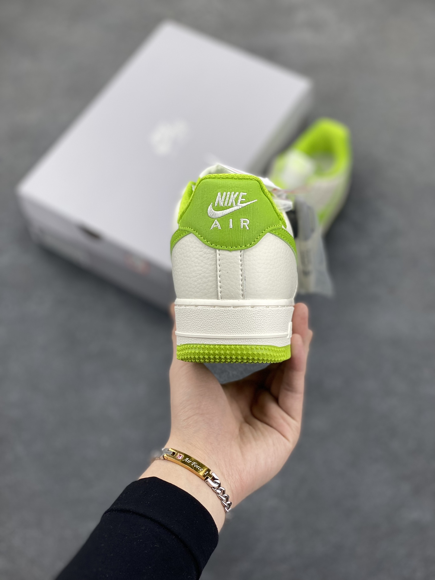 图片[4]-小红书爆款  Nike Air Force 1 Low \’07 “米青色”配色低帮空军一号休闲板鞋 定制皮料 原楦原纸板 纯正空军版型 高清洁度 内置全掌气垫  货号：PR0026-312 尺码：36 36.5 37.5 38 38.5 39 40 40.5 41 42 42.5 43 44 44.5 45-选品中心