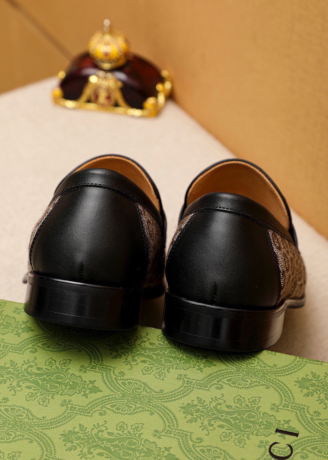 Gucci Loafers in GG Motif Leather with Horsebit Detail - Available in Multiple Colors 9 i1742796101 873 7