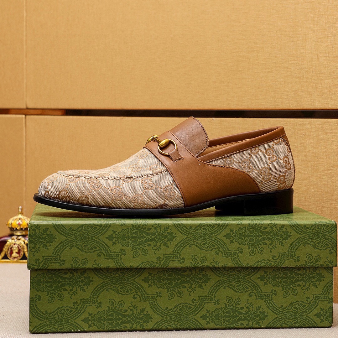 Gucci Men's Leather Loafers with Horsebit Detail - Sizes 38-44 Available 5 i1742796287 9513 3