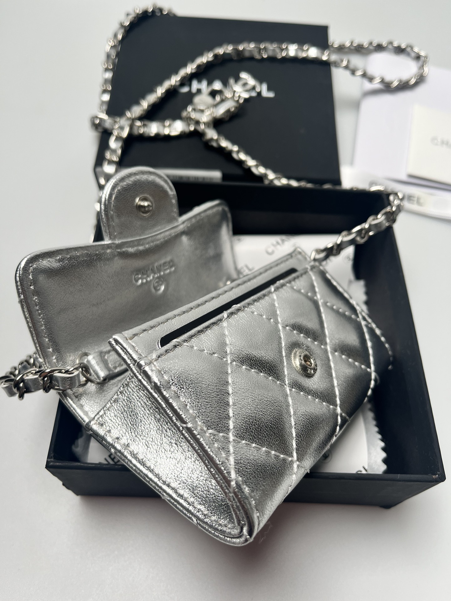 ファッション小物 小腰包 A8937 トレンドの装飾チェーンバッグ