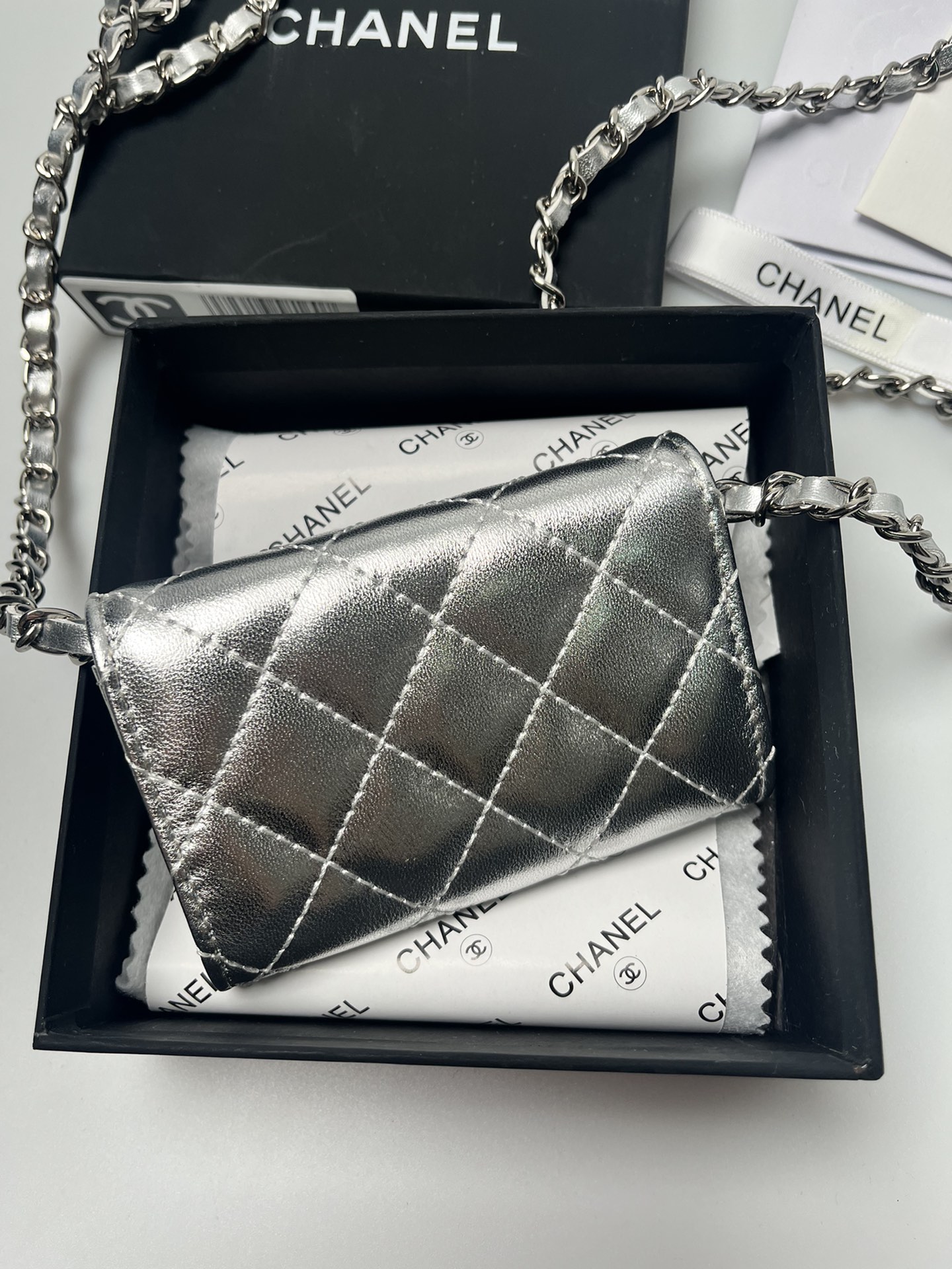 ファッション小物 小腰包 A8937 トレンドの装飾チェーンバッグ