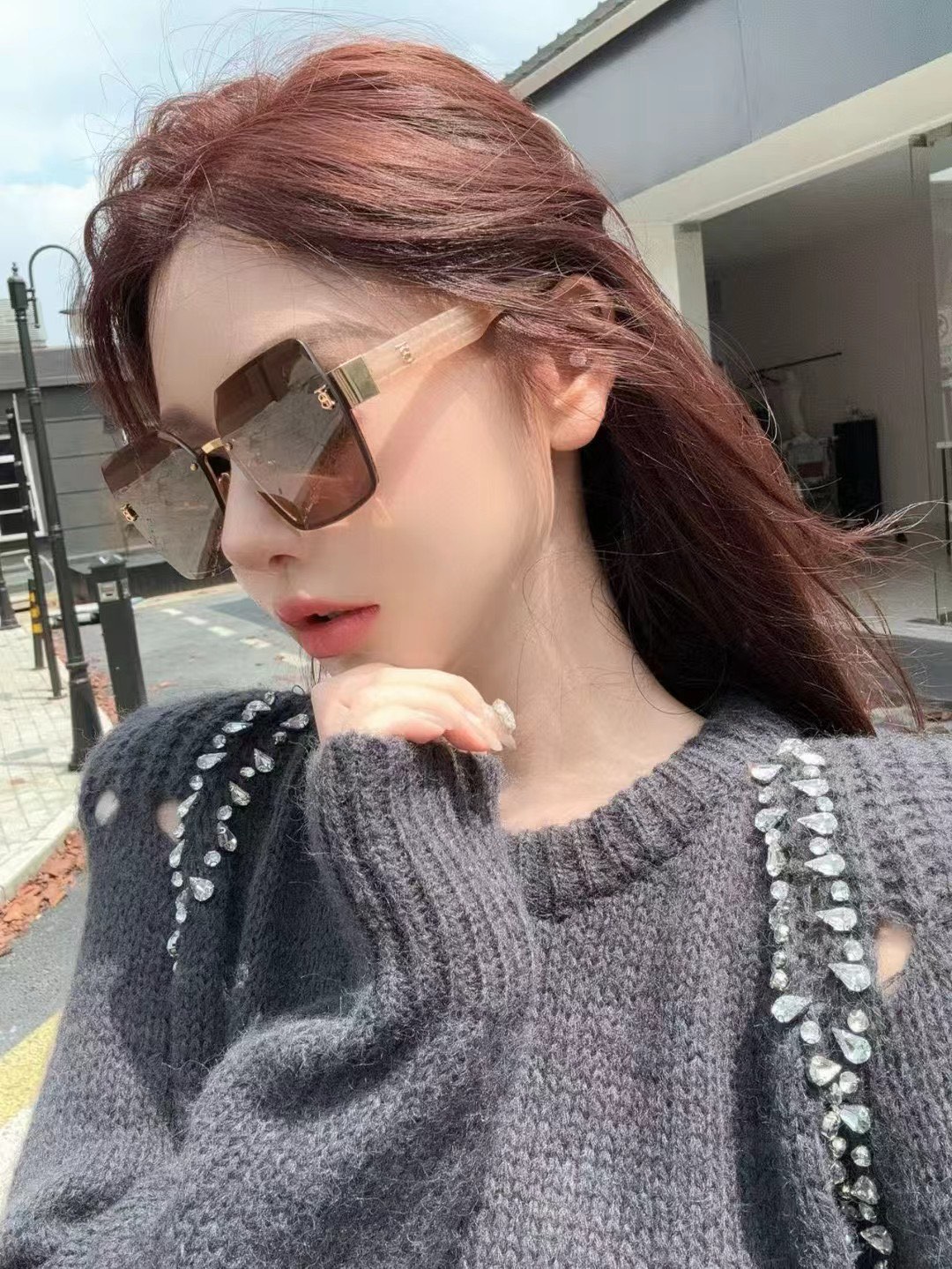  ‼️ 模特图 BURBERRY⭐️⭐️⭐️MODEL：BE2491⭐️⭐️⭐️SIZE：60口17-1