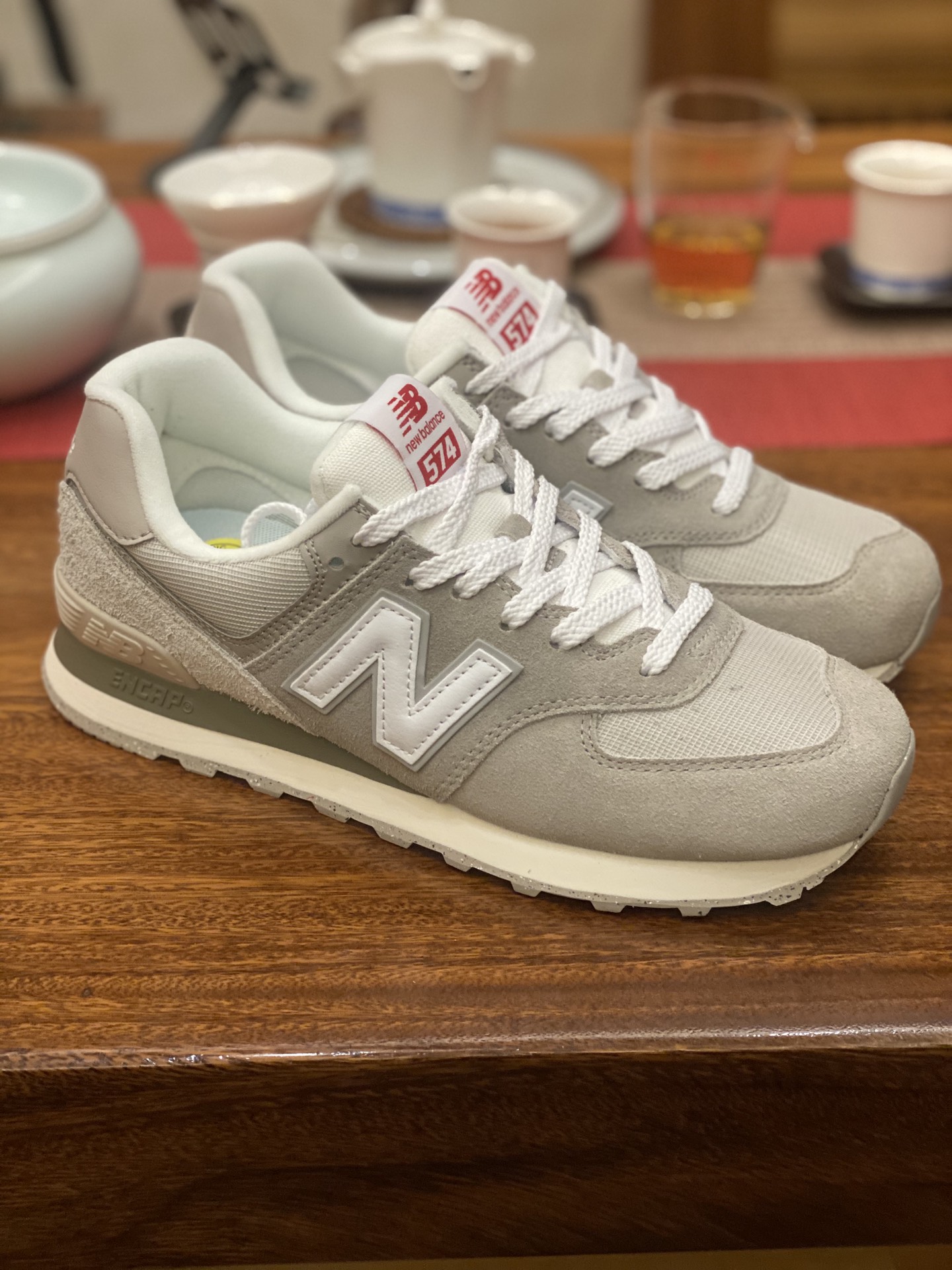 😇 DT版  平台货 NB574 灰色 U574GRR男女鞋 36 37 37.5 38 38.5 39 40 40.5