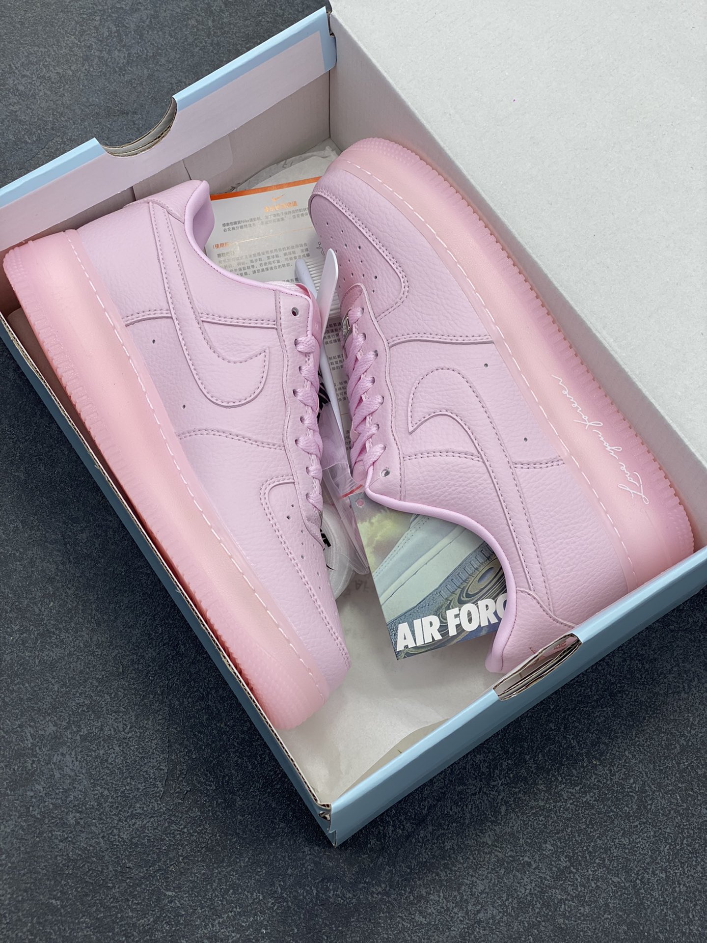 图片[9]-HY版本💯 Nike Air Force 1 07 low空军一号 荔枝纹水晶 板鞋 原楦头原纸板 打造纯正空军版型#专注外贸渠道 全掌内置蜂窝气垫 #原盒配件 原厂中底钢印、拉帮完美 货号：CZ8065-800 尺码：35.5 36 36.5 37.5 38 38.5 39 40 40.5 41 42 42.5 43 44 44.5 45-选品中心