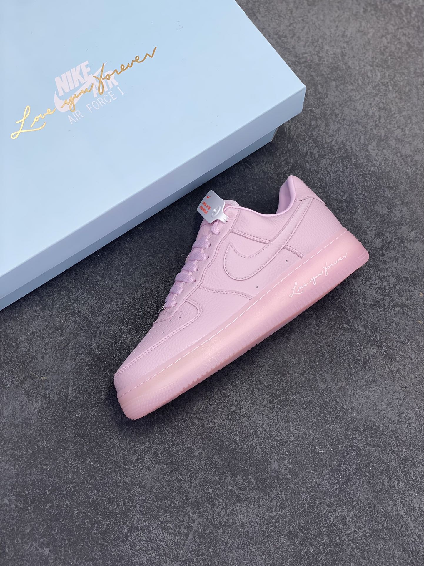 图片[7]-HY版本💯 Nike Air Force 1 07 low空军一号 荔枝纹水晶 板鞋 原楦头原纸板 打造纯正空军版型#专注外贸渠道 全掌内置蜂窝气垫 #原盒配件 原厂中底钢印、拉帮完美 货号：CZ8065-800 尺码：35.5 36 36.5 37.5 38 38.5 39 40 40.5 41 42 42.5 43 44 44.5 45-选品中心