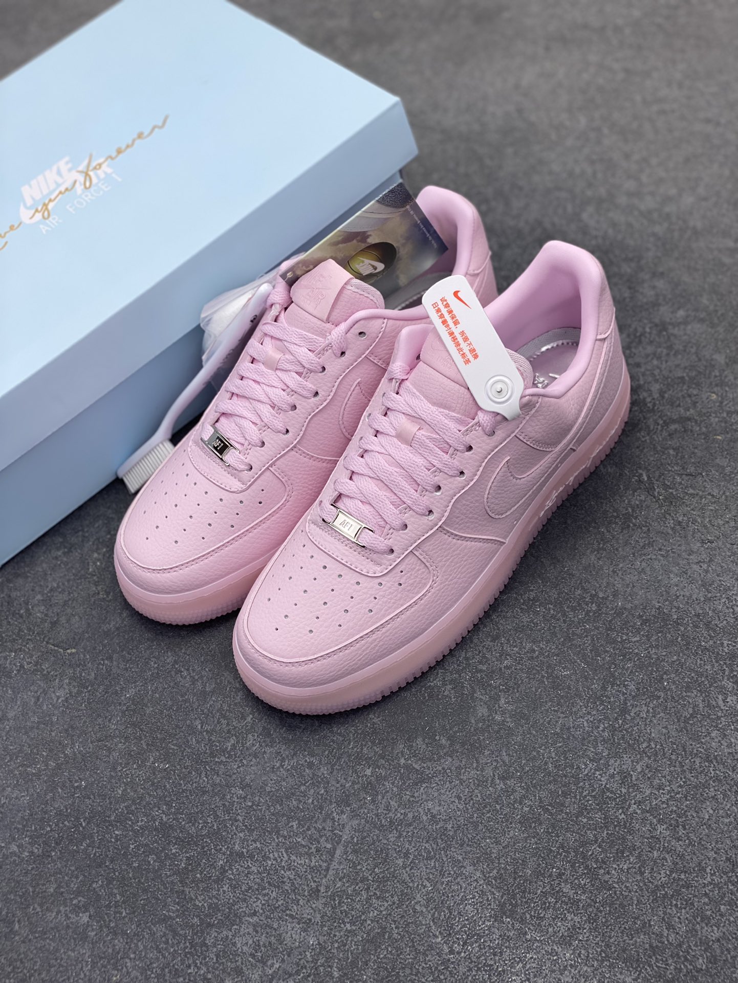图片[8]-HY版本💯 Nike Air Force 1 07 low空军一号 荔枝纹水晶 板鞋 原楦头原纸板 打造纯正空军版型#专注外贸渠道 全掌内置蜂窝气垫 #原盒配件 原厂中底钢印、拉帮完美 货号：CZ8065-800 尺码：35.5 36 36.5 37.5 38 38.5 39 40 40.5 41 42 42.5 43 44 44.5 45-选品中心