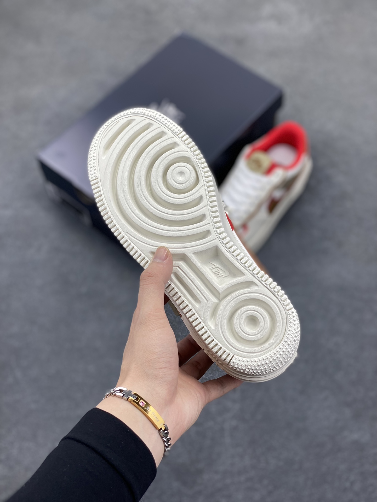 图片[5]-NK Air Force 1 Shadow 轻量增高低帮百搭板鞋\”拼接马卡龙\” 全新少女系解构主义设计双层轻量EVA发泡中底+防滑RB橡胶外圈底鞋底 原楦头原纸板 打造纯正空军版型 专注外贸渠道 全掌内置蜂窝气垫 原盒配件 原厂中底钢印、拉帮完美 货号：HQ3400-030 尺码：35.5 36 36.5 37.5 38 38.5 39 40 40.5 41 42-选品中心