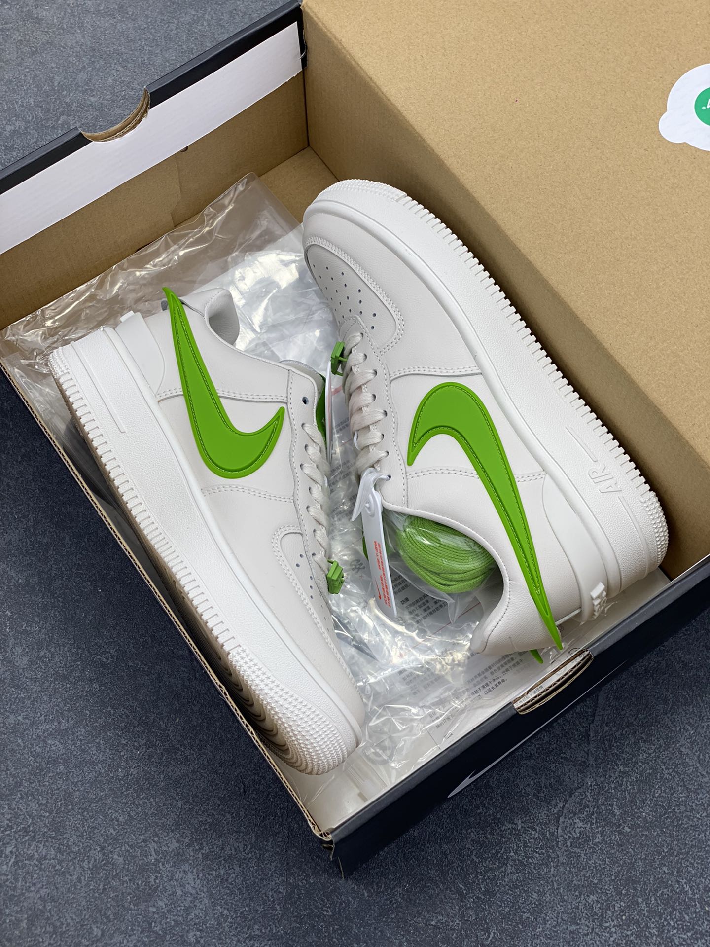 图片[9]-韩裔美籍设计师Yoon Ahn主理时尚品牌AMBUSH x Nike Air Force 1 Low SP\”Phantom\”空军一号宽底版系列低帮百搭休闲运动板鞋 原楦头原纸板 打造纯正空军版型 专注外贸渠道 全掌内置蜂窝气垫 原盒配件 原厂中底钢印、拉帮完美 货号：DV3464-003 尺码：35.5 36 36.5 37.5 38 38.5 39 40 40.5 41 42 42.5 43 44 44.5 45 46 47-选品中心