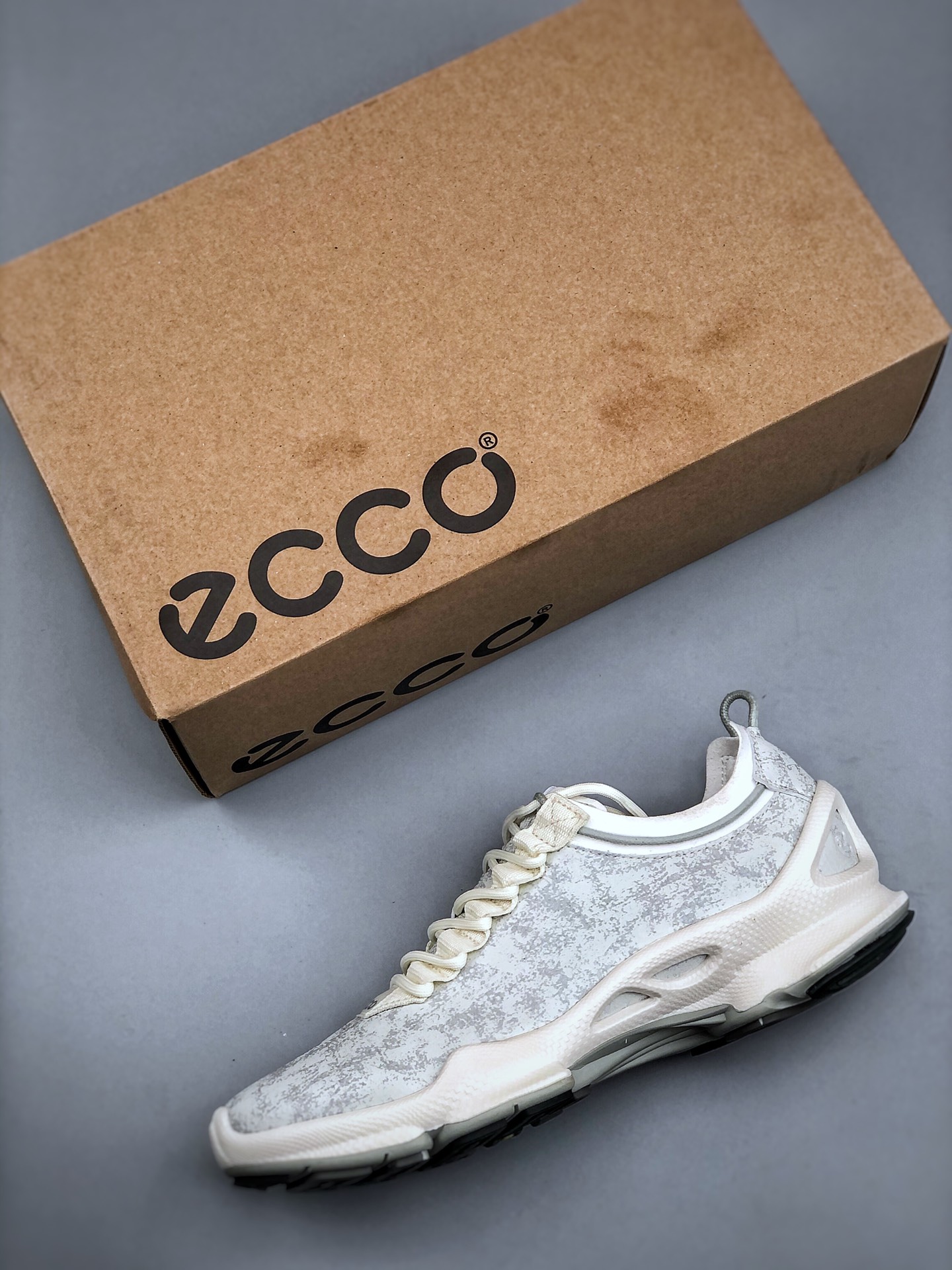 Ecco 爱步 25周年经典涂鸦 百搭休闲老爹鞋