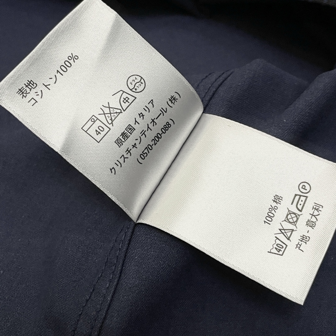 Fashionable Unisex Dior Zidio Shirt with Custom High-Quality Details in Multiple Sizes - 图片 8