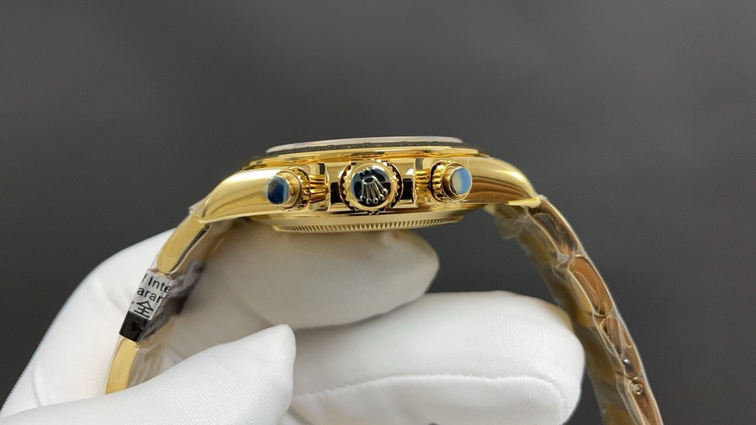 Rolex 今日推荐 金绿迪 带NFC芯片感应保卡 四码合一 40mm 厚12.2mm 7750一档机