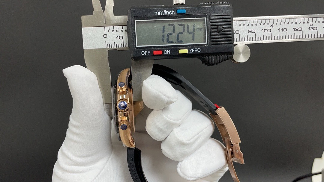 Rolex 迪通拿 玫瑰金 陨石 带NFC芯片感应保卡 12.2mm 7750机