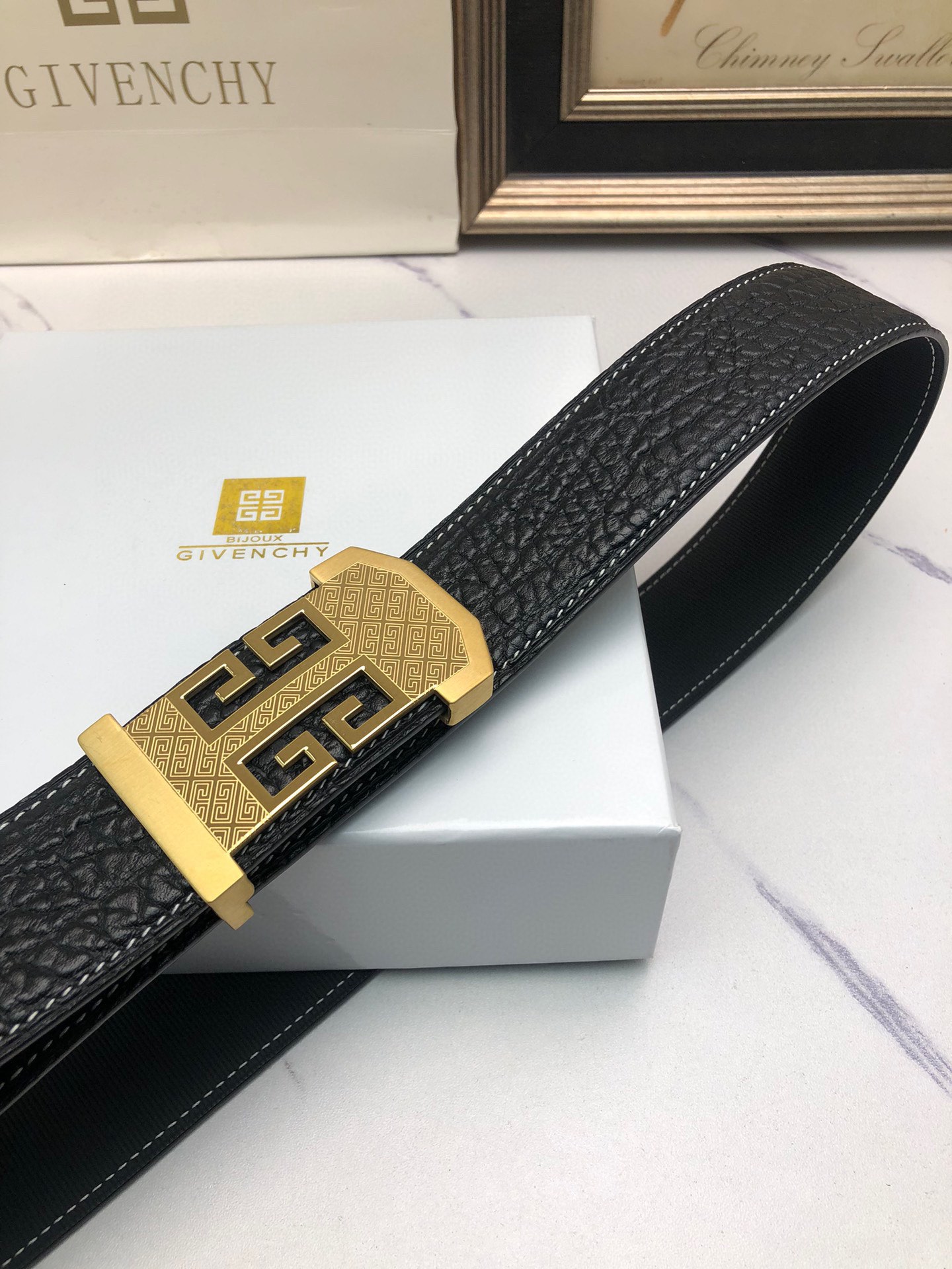 Positive-Grade Lynch Belt with Deer Skin for Man with Single-Headed Calves - 图片 4