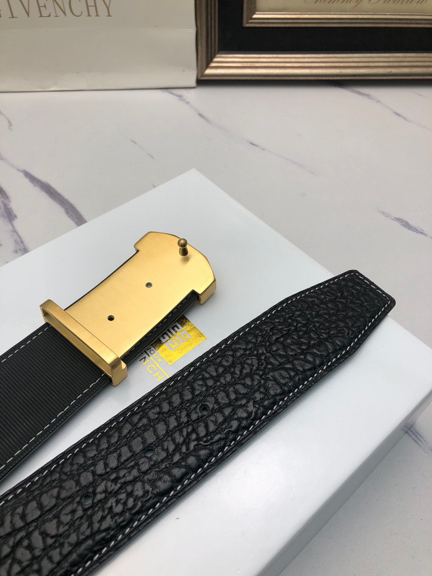 Positive-Grade Lynch Belt with Deer Skin for Man with Single-Headed Calves - 图片 7