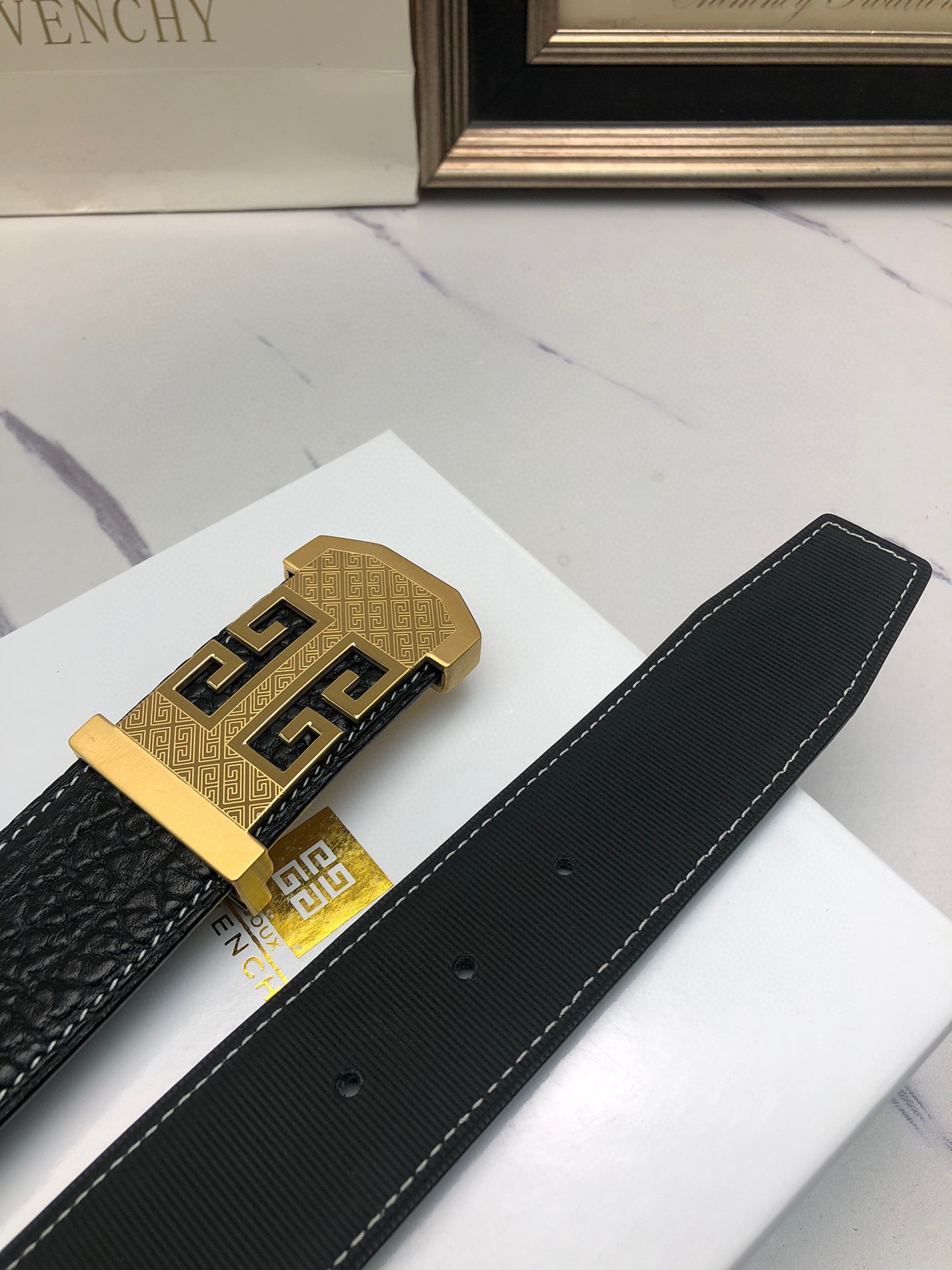 Positive-Grade Lynch Belt with Deer Skin for Man with Single-Headed Calves - 图片 6