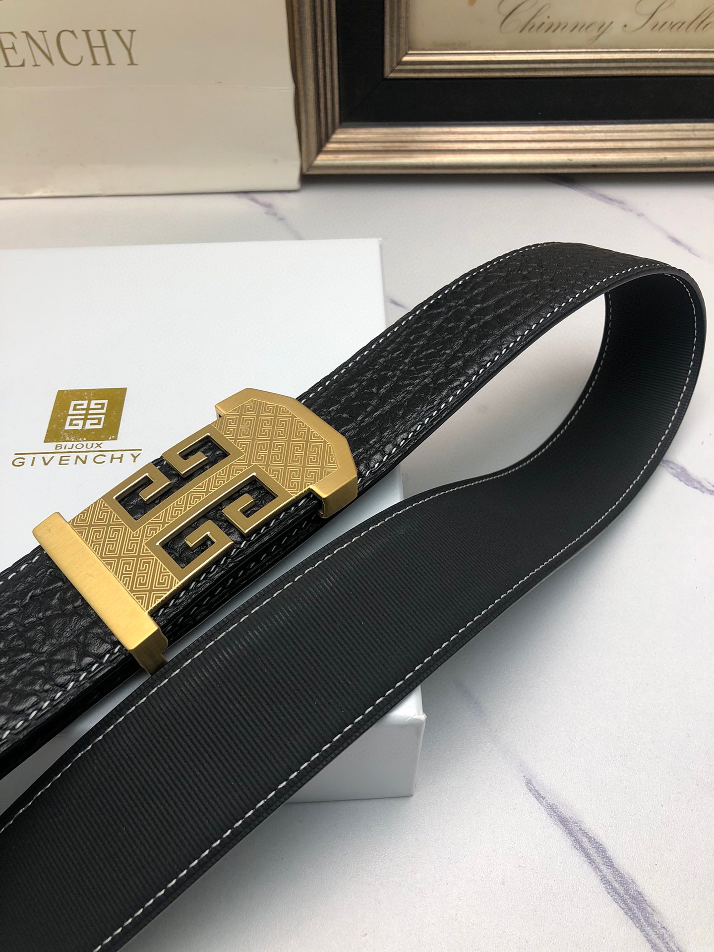 Positive-Grade Lynch Belt with Deer Skin for Man with Single-Headed Calves - 图片 5